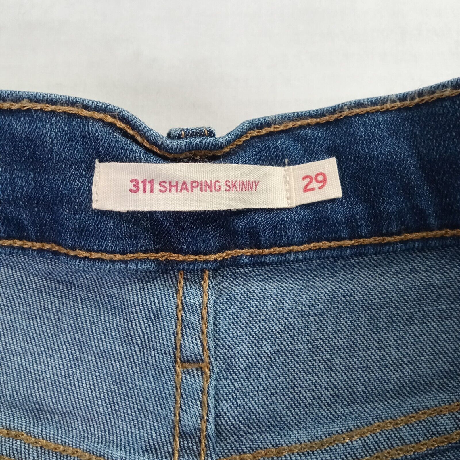 Levi's Levi's 311 Shaping Skinny Mid Rise Shaping Jeans Size 29x30 Size 29" - 4 Thumbnail