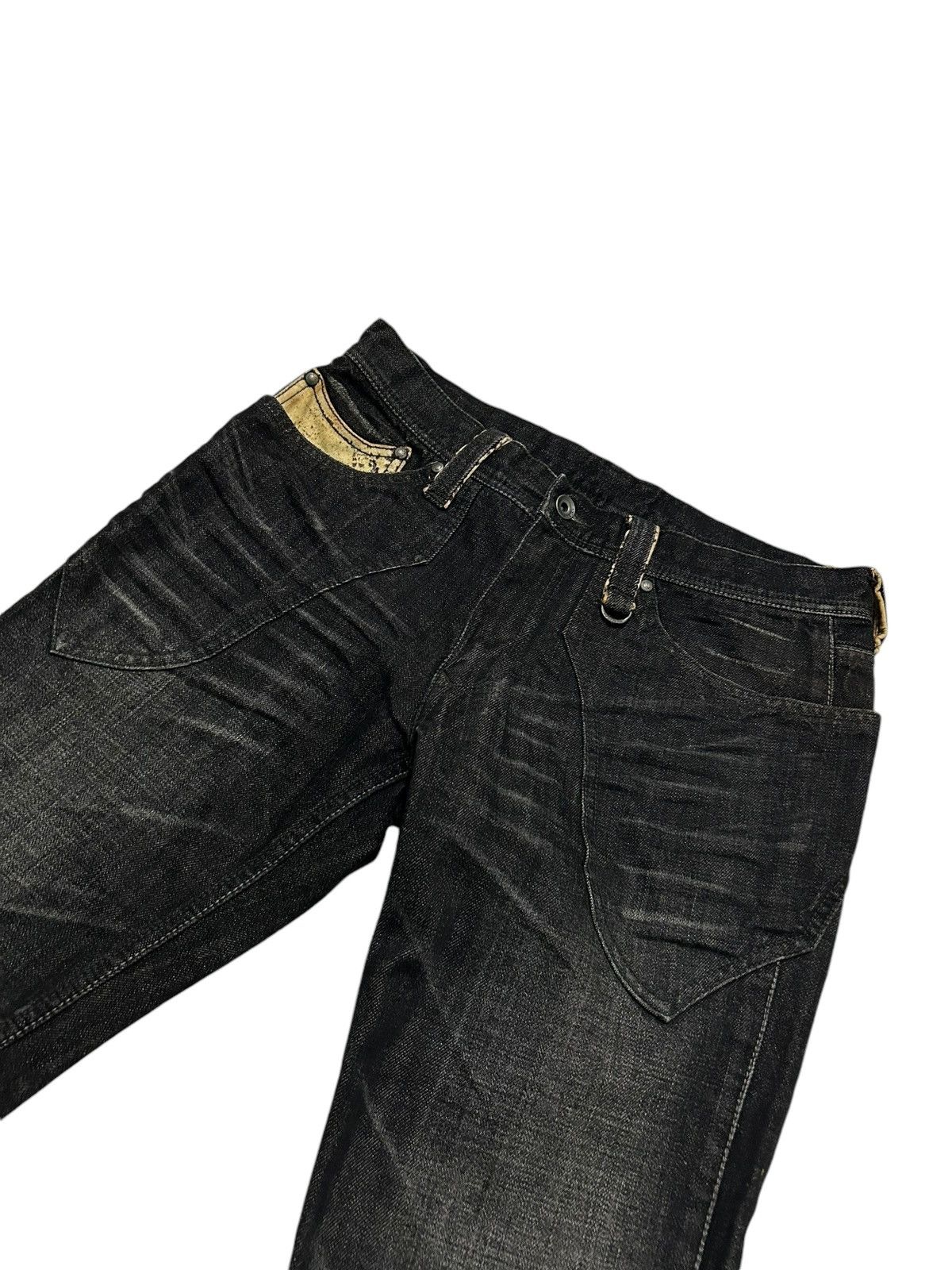 If Six Was Nine × Le Grande Bleu (L.G.B.) × Nicole Club Nicole Club For Men Rare Japanese Punk Style Denim 🎌☠️☠️ Size US 31 - 7 Thumbnail
