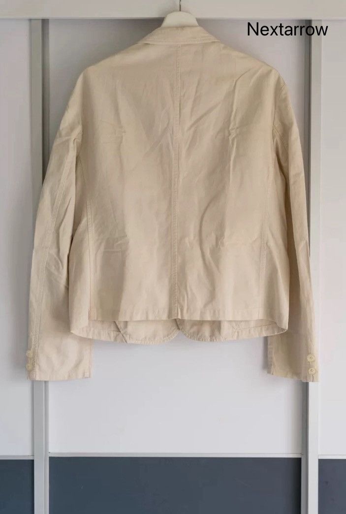 Yohji Yamamoto Yohji Yamamoto 05ss Banana White Jacket 2412-Nextarrow Size US L / EU 52-54 / 3 - 2 Thumbnail
