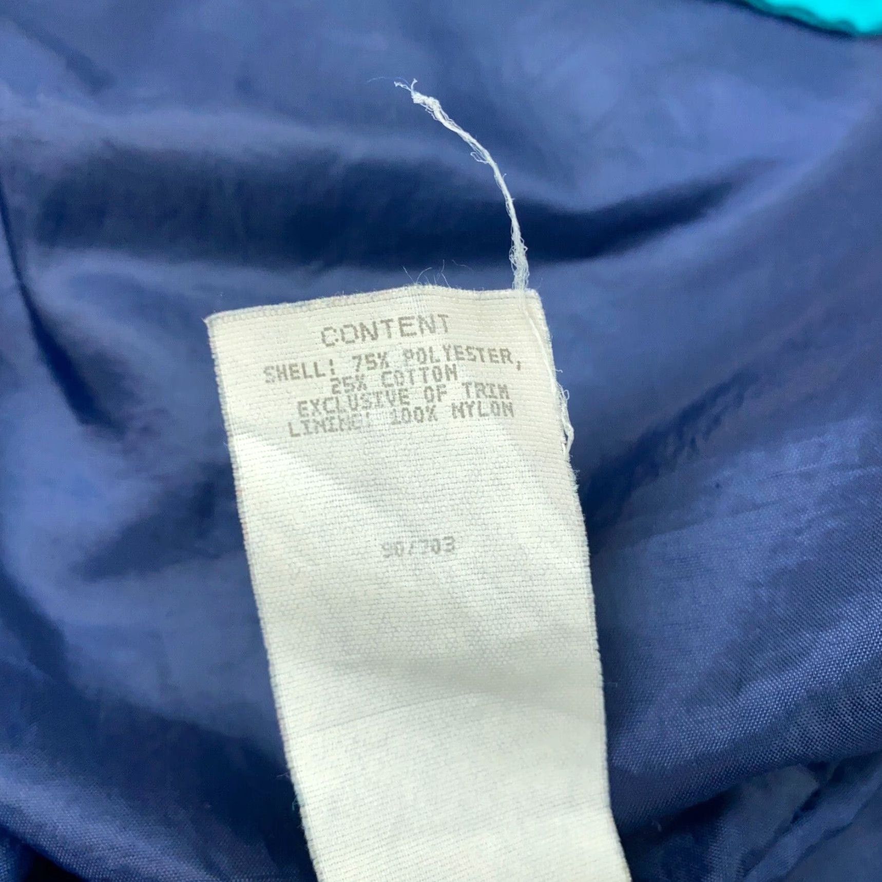 Vintage California Jacket Mens XL Blue Windbreaker Moose Embroidered Size US XL / EU 56 / 4 - 7 Thumbnail