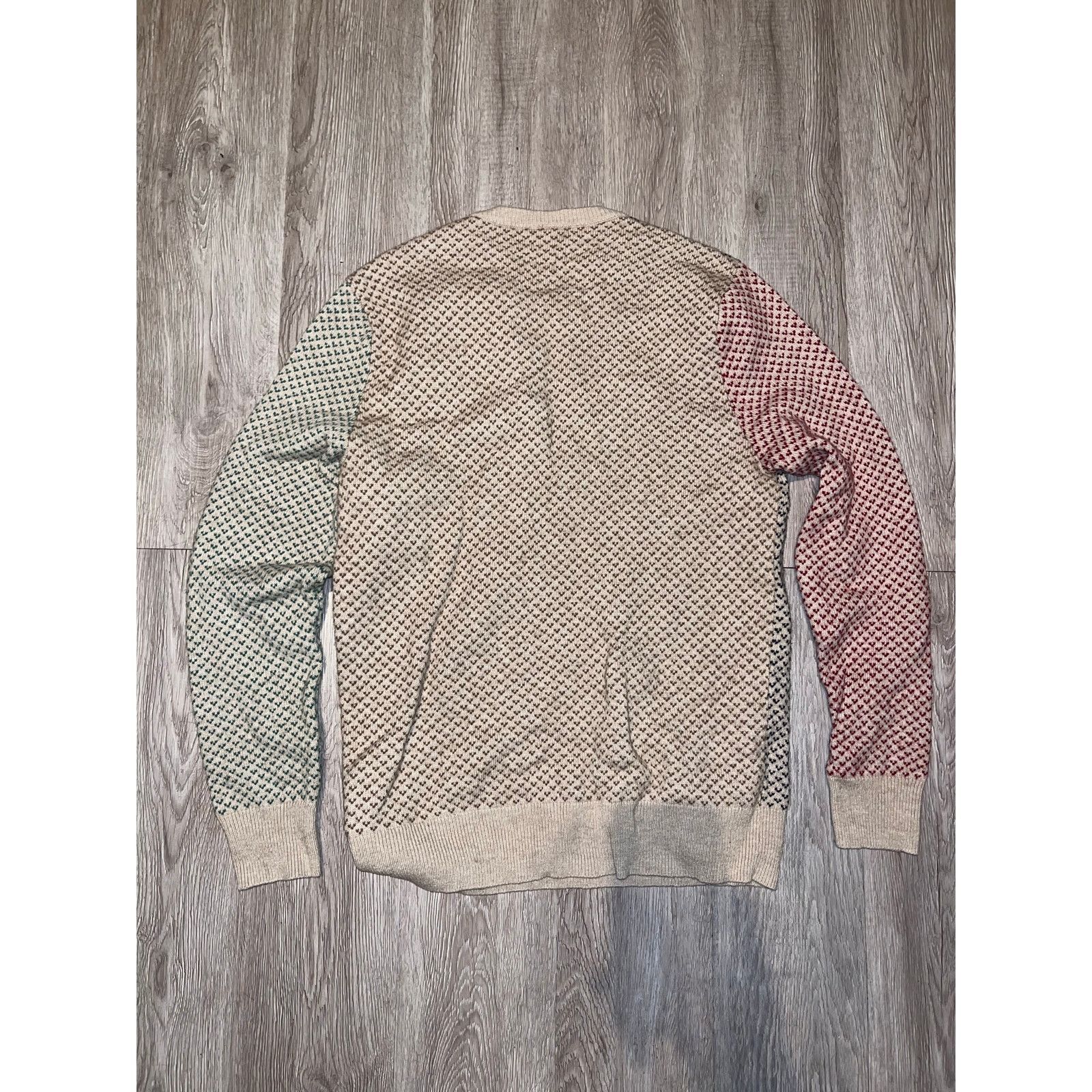 J.Crew J Crew- Rugged merino wool-blend bird's-eye sweater/ L Size L / US 10 / IT 46 - 3 Thumbnail
