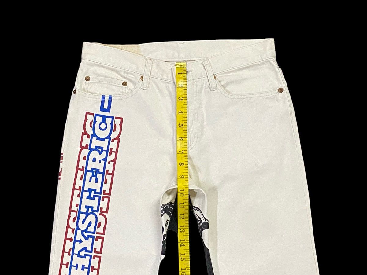 Hysteric Glamour Rare‼️Hysteric Glamour Big Print Pants Size US 29 - 5 Thumbnail