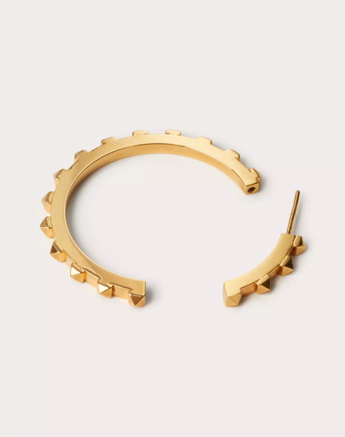 Valentino o1s1wg110625 Size: OS/Rockstud Metal Earrings in Golden Size ONE SIZE - 2 Thumbnail