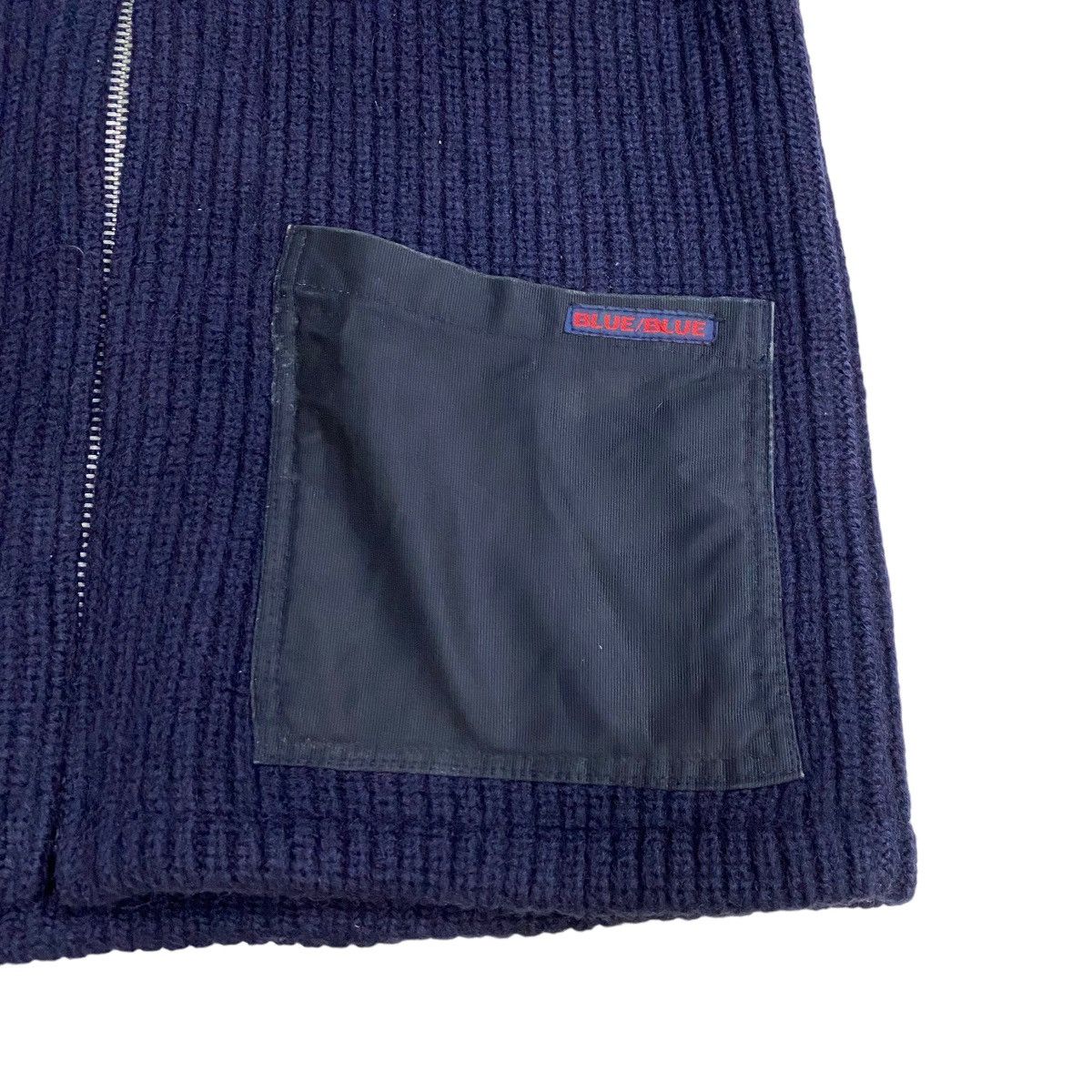 Blue Blue Japan Blue Blue indigo heavy knit hoodie jacket Size US M / EU 48-50 / 2 - 6 Thumbnail