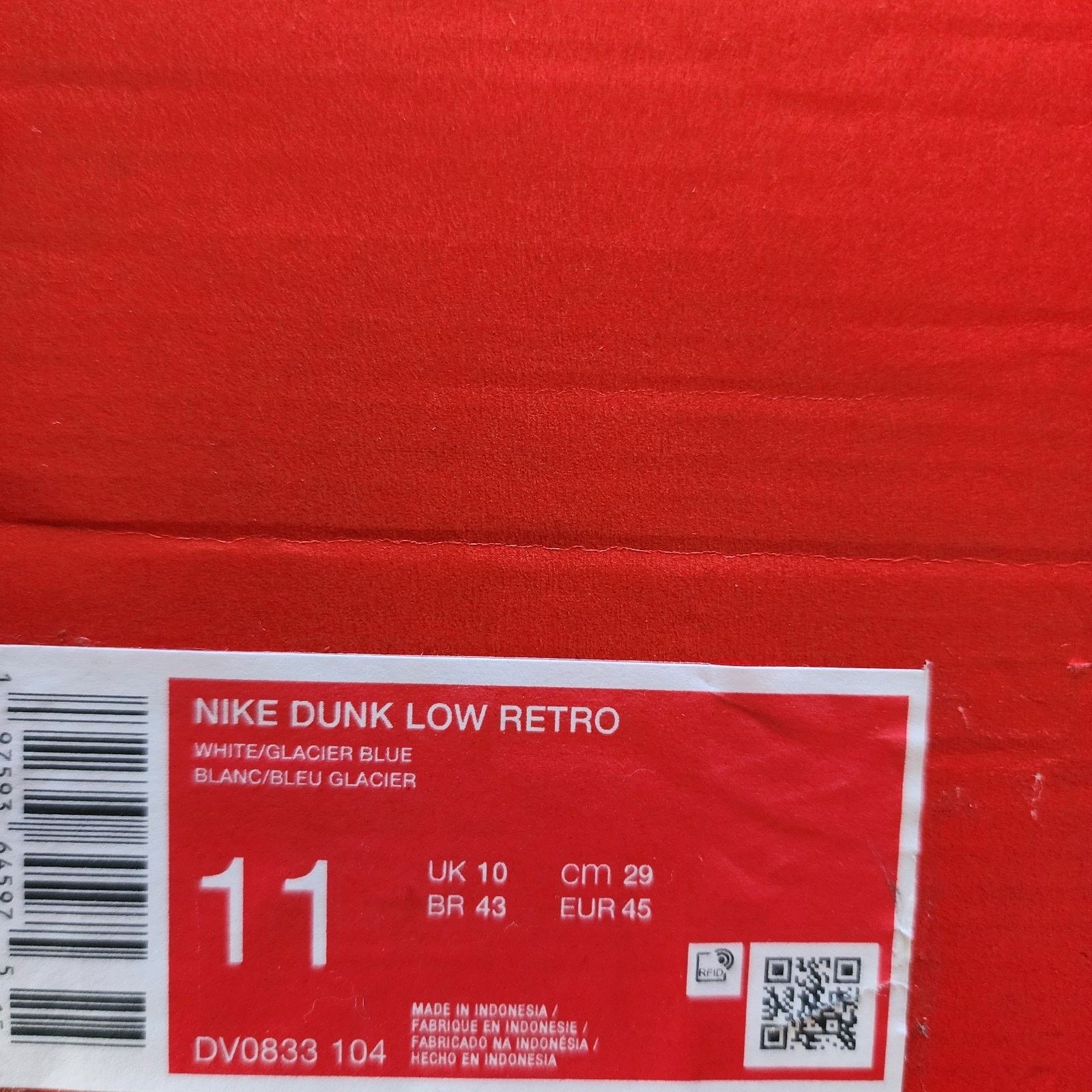 Nike Nike Dunk Low Glacier Blue Brand New Sz 11 Size US 11 / EU 44 - 9 Thumbnail