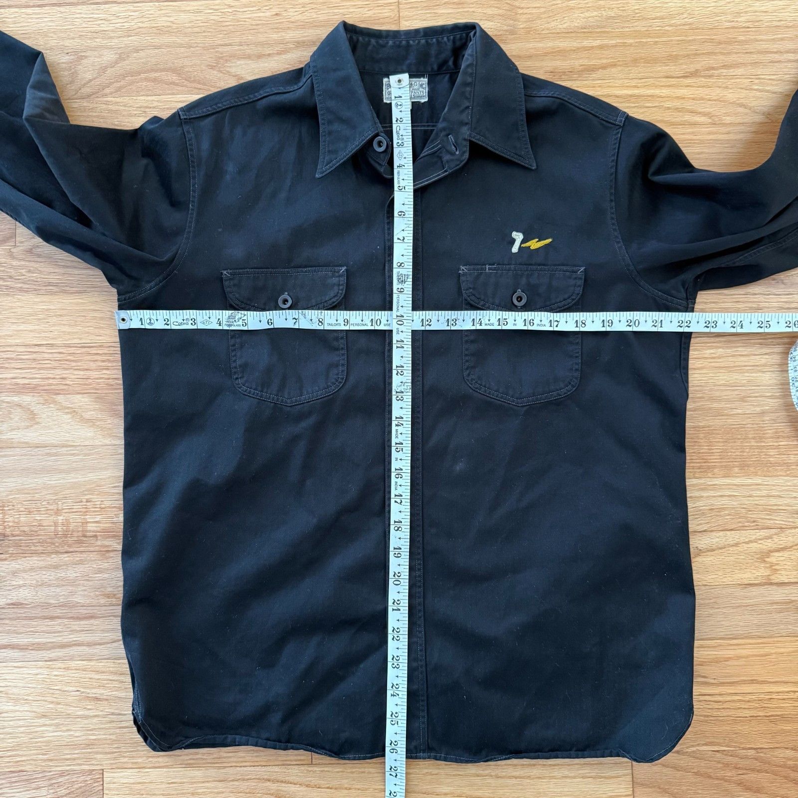 Buzz Rickson's Buzz Rickson's Herringbone Embroidered 7th Sons Work Shirt Size US L / EU 52-54 / 3 - 7 Thumbnail