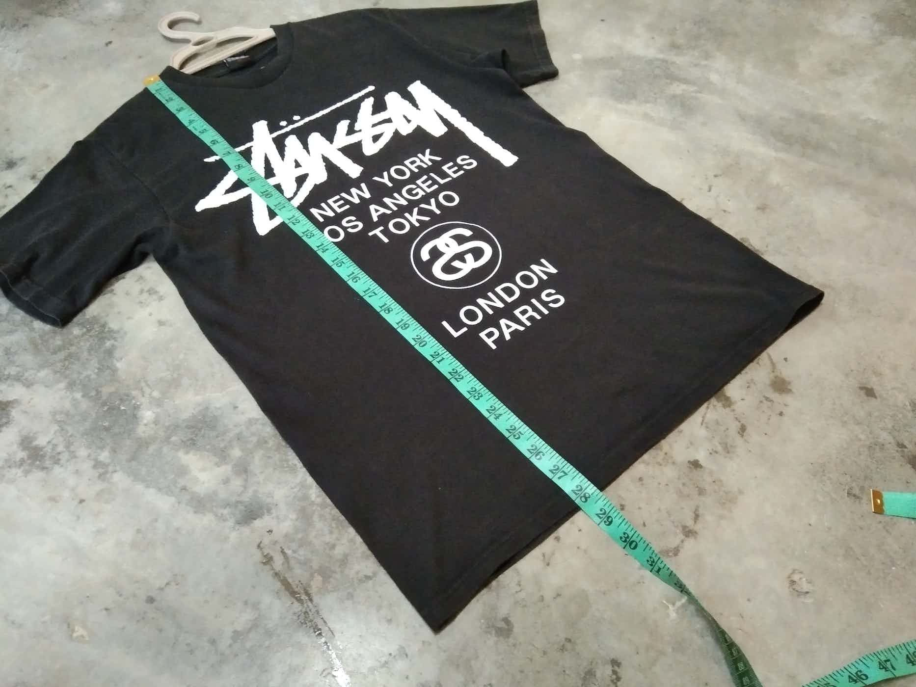 Stussy × Vintage VINTAGE STUSSY TOUR T-SHIRT Size US M / EU 48-50 / 2 - 9 Thumbnail