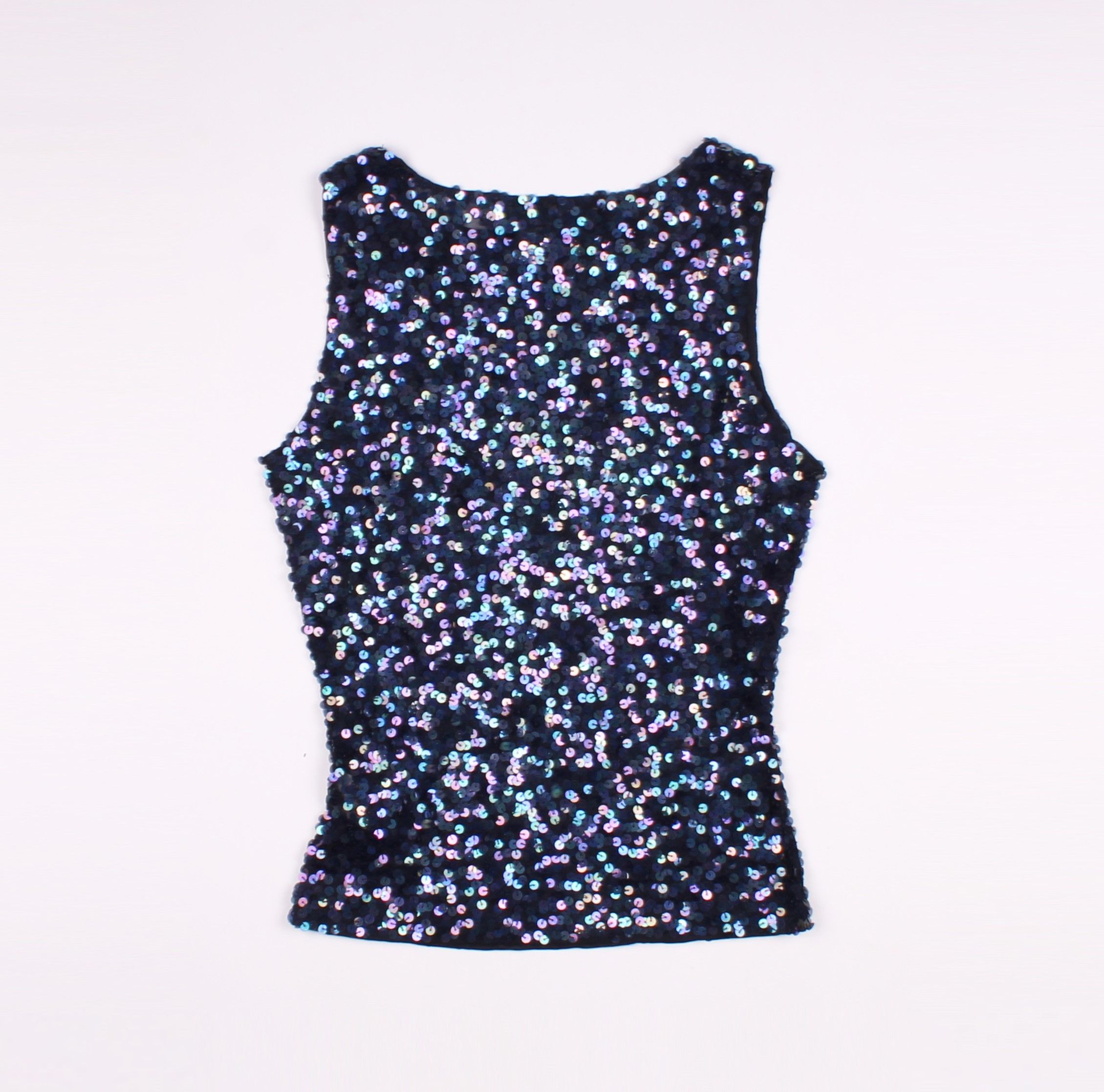 Vintage Vintage Angie 90's Event Collection Sequin Beaded Top Size S / US 4 / IT 40 - 10 Thumbnail