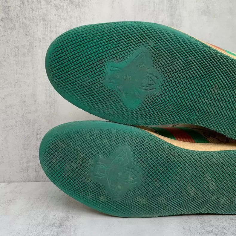 Gucci Gucci Green Tail Dirty Sneakers Size 42-2508 Size US 11 / EU 44 - 8 Thumbnail