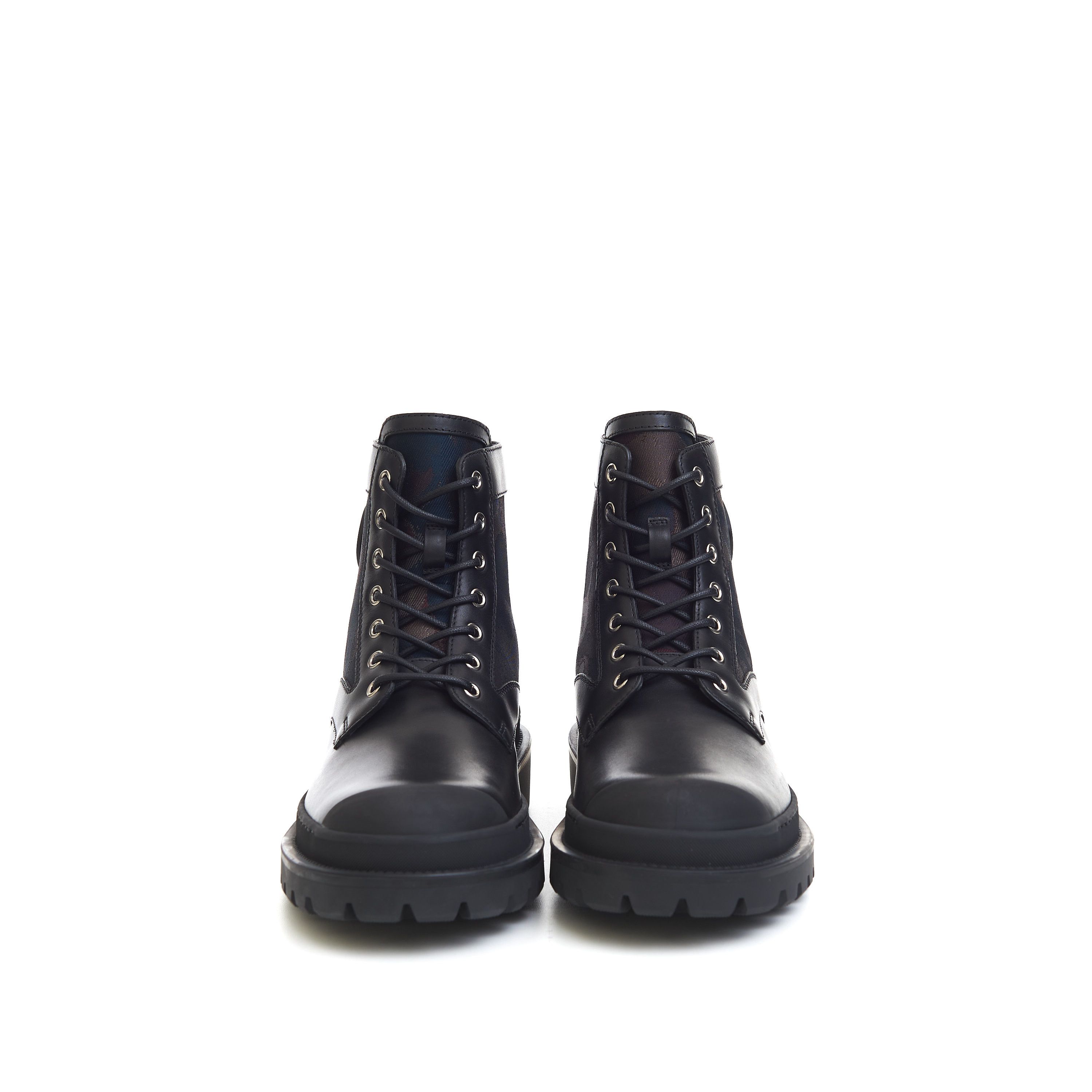 Dior x Peter Doig Explorer Ankle Boots In Black Smooth Calfskin Size US 8 / EU 41 - 3 Thumbnail