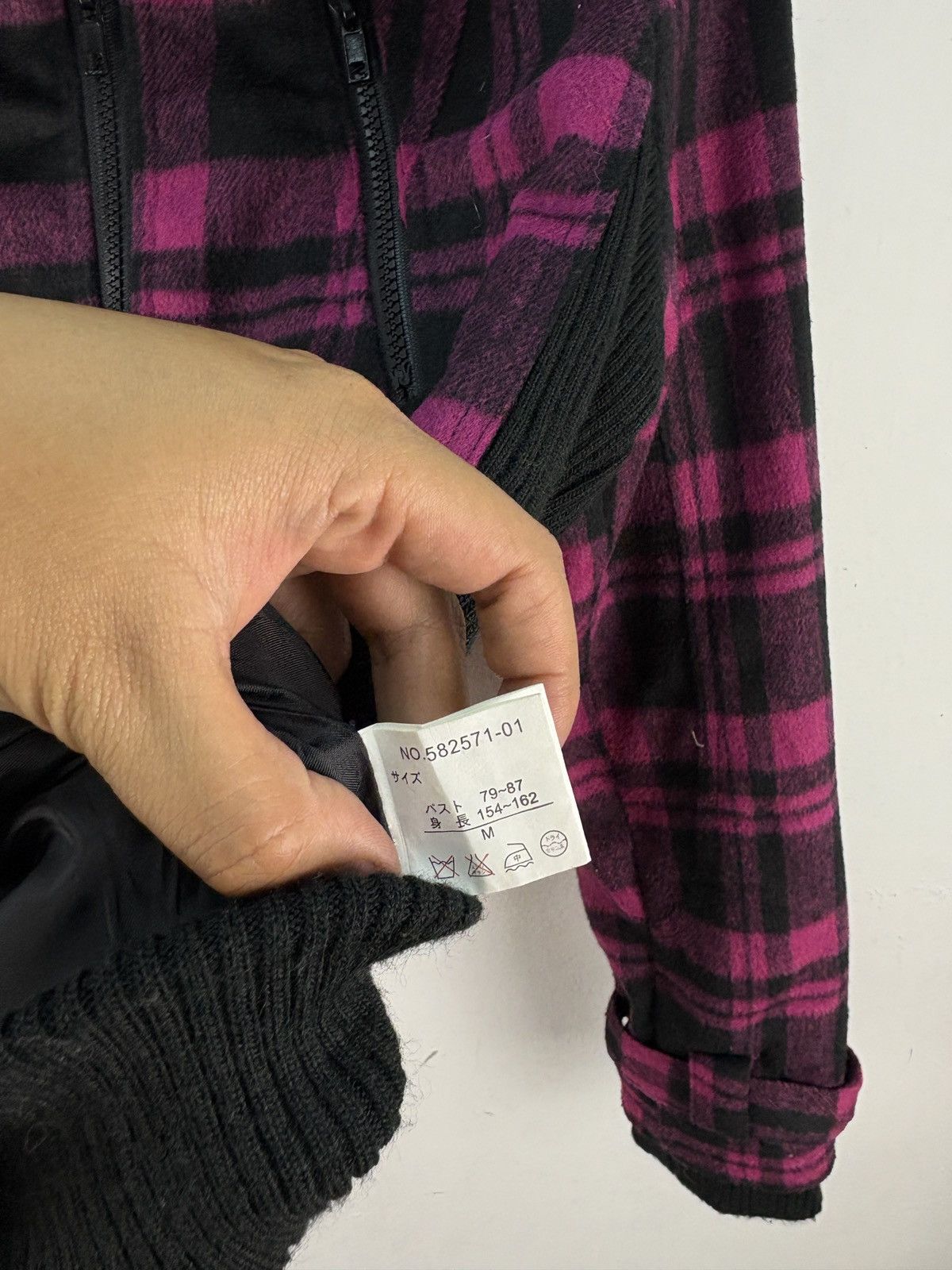 If Six Was Nine Vintage Trusty Wool Tactical Jacket Checked Punk Size US M / EU 48-50 / 2 - 5 Thumbnail