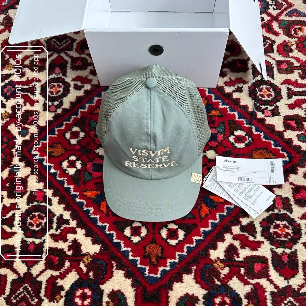 Visvim Visvim 26SS Goodyear II Cap Green mo.jos54011 Size ONE SIZE - 2 Thumbnail