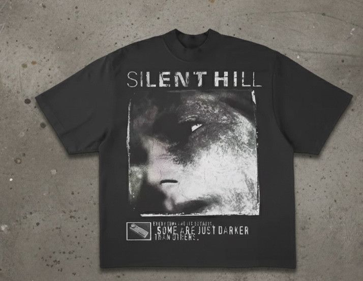 Japanese Brand Street Horror Game Retro Silent Hill Heavyweight T-Shirt Size US XXL / EU 58 / 5 - 1 Thumbnail