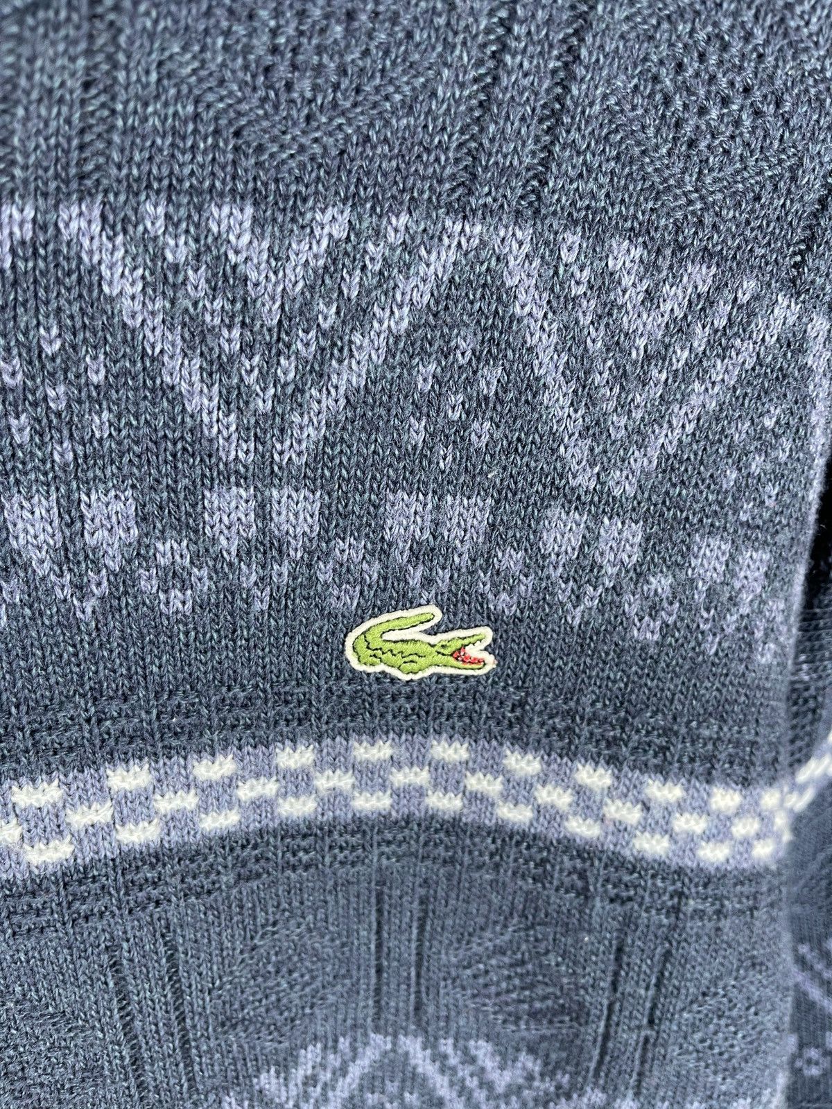 Lacoste Lacoste vintage coogi style made in France cable sweater Size US L / EU 52-54 / 3 - 9 Thumbnail
