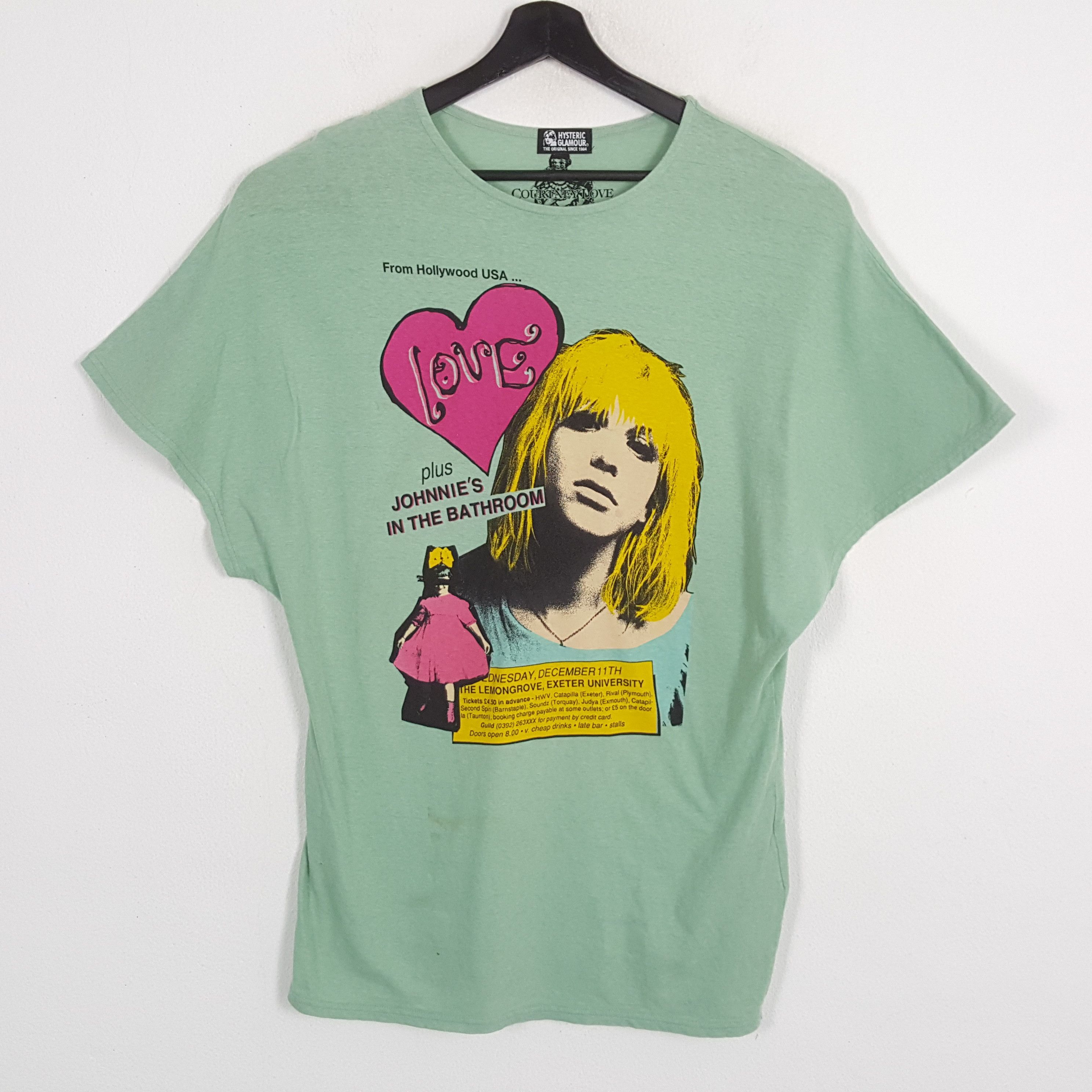 Hysteric Glamour × Japanese Brand × Vintage HYSTERIC GLAMOUR Japanese Brand Fashion Style Tshirt Size M / US 6-8 / IT 42-44 - 1 Thumbnail