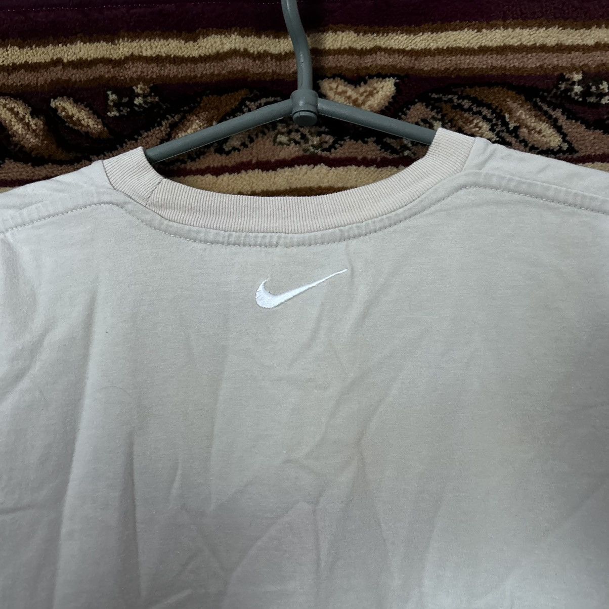 Nike × Vintage 90s Nike Big Logo Vintage Y2K Retro Tee T-Shirt Size US L / EU 52-54 / 3 - 7 Thumbnail
