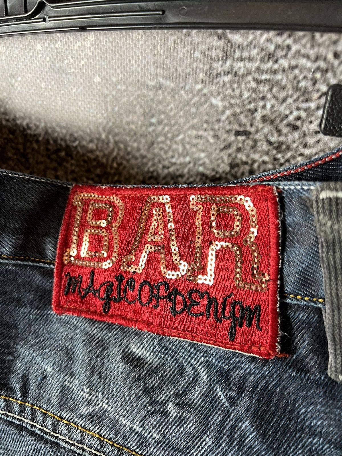Japanese Brand Bar Magic of Denim Distressed multipocket men’s denim pants Size US 31 - 7 Thumbnail