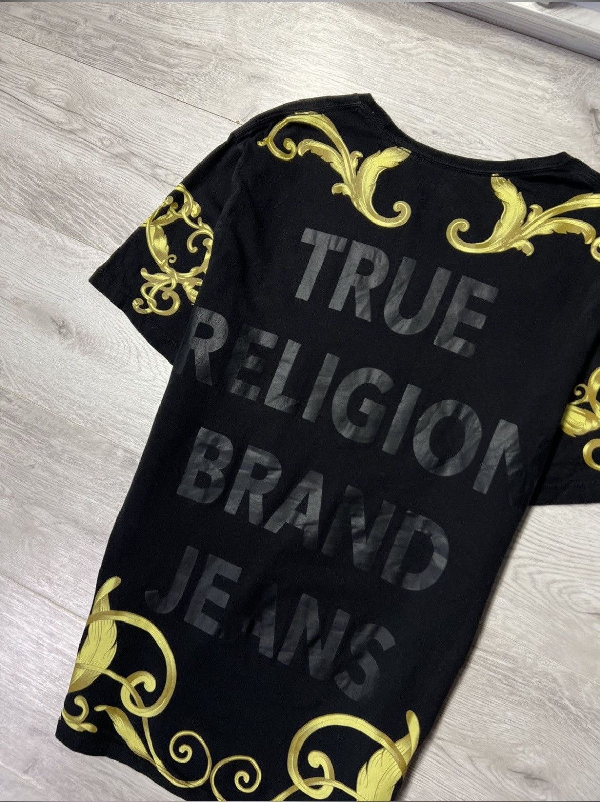 True Religion True Religion Street Tapestry SS Crew Neck Big Logo Tee Size US L / EU 52-54 / 3 - 2 Thumbnail
