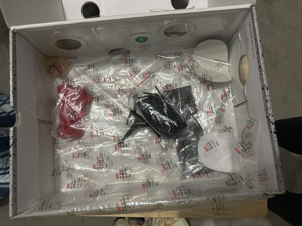 Nike × Off-White OFF WHITE RETRO 5 SAIL Size US 12 / EU 45 - 1 Thumbnail