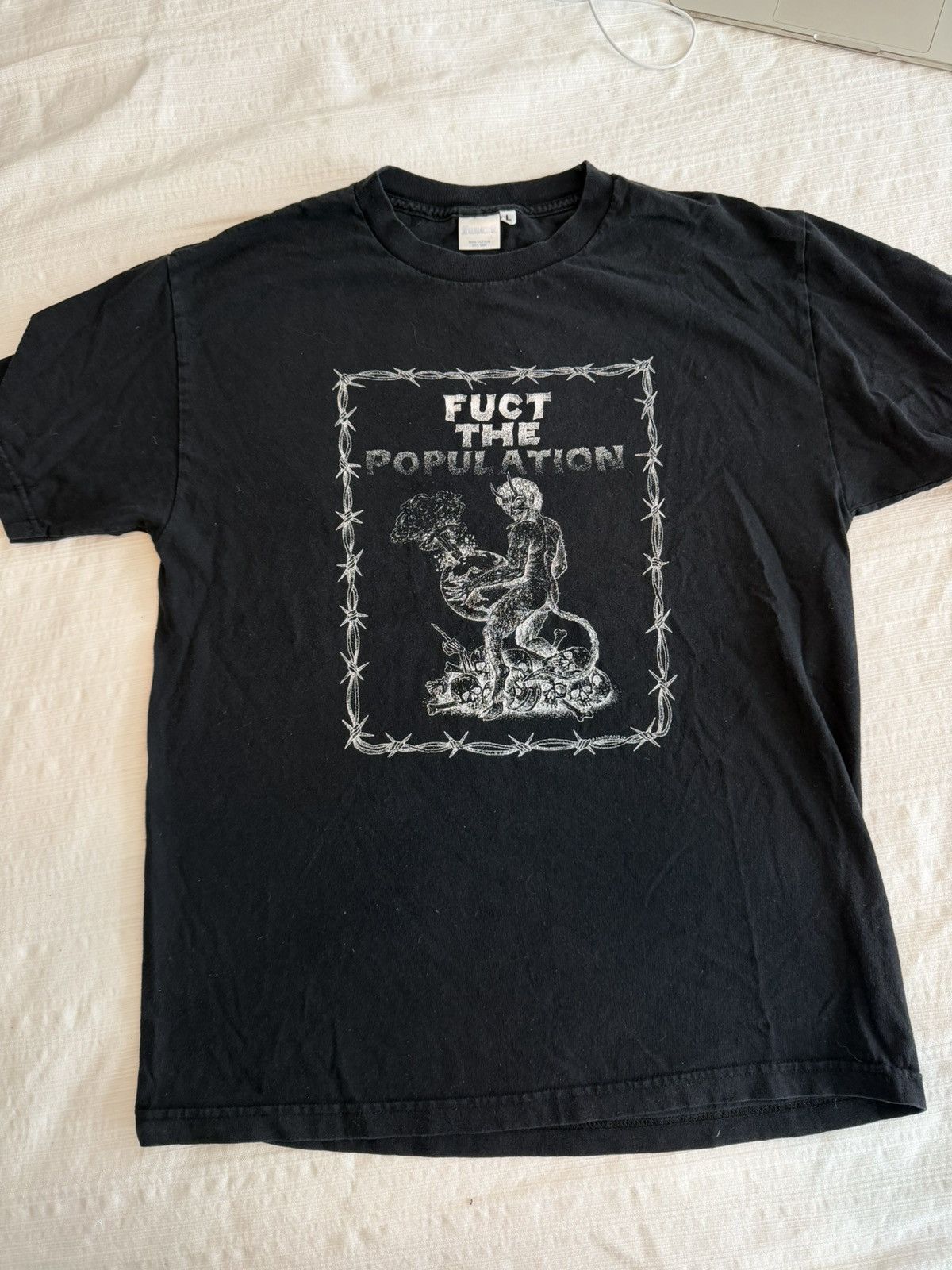 FUCT × Fuck The Population Fuck the Population FTP x Fuct Fuck the World T shirt Size US L / EU 52-54 / 3 - 1 Thumbnail