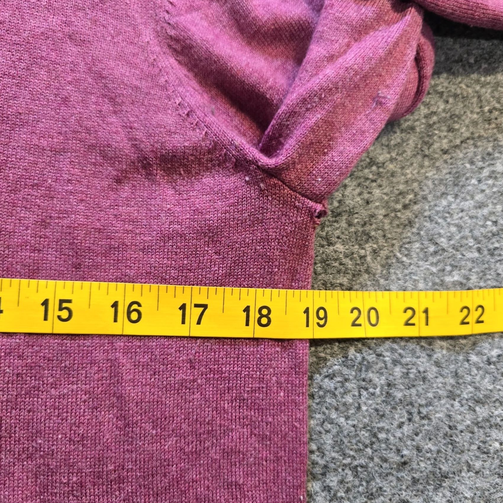 FatFace Fat Face Sweater Womens Size 4 Pink Purple Wool Blend Long Sleeve Classic Casual Pullover Knit Round Neck Regular Women Size S / US 4 / IT 40 - 5 Thumbnail