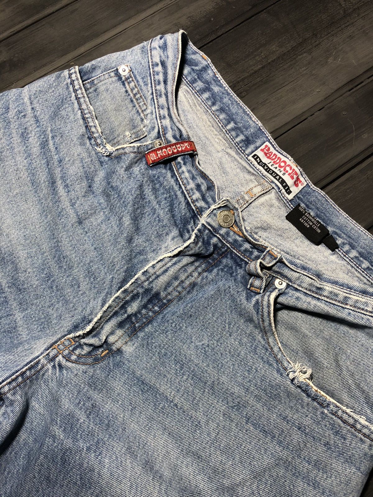 Hysteric Glamour × If Six Was Nine × Lacoste VTG 💥HYSTERIC GLAMOUR RICK OWENS STYLE JEANS 90S Size US 34 / EU 50 - 2 Thumbnail