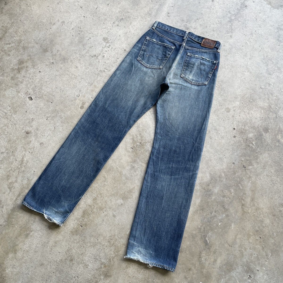 Edwin Vintage Edwin 505 sx Button Fly Jeans Selvedge Pants Size US 30 / EU 46 - 14 Thumbnail