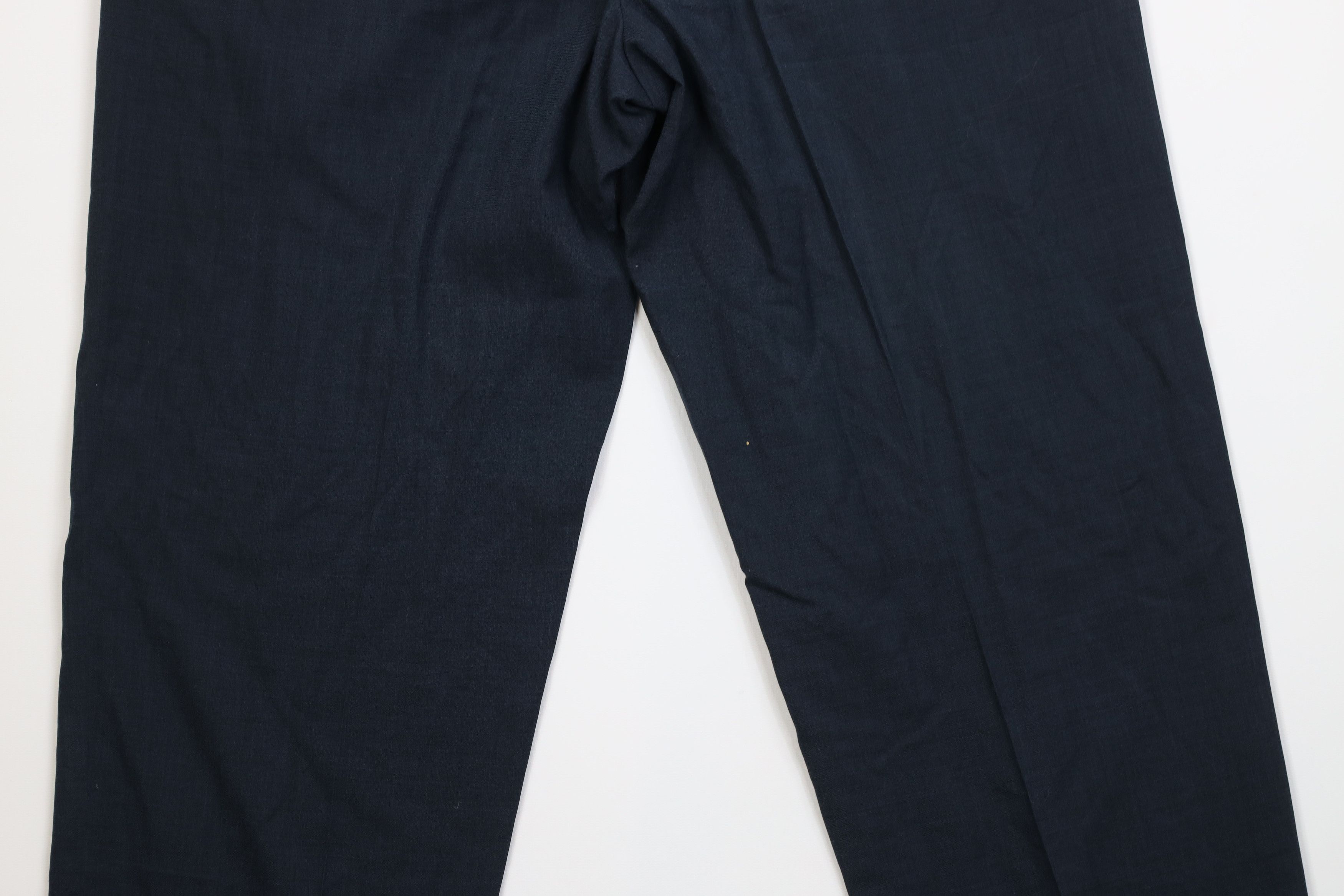 Vintage Vintage 50s Hollywood Regency Knit Chino Pants Blue USA Size US 34 / EU 50 - 14 Thumbnail