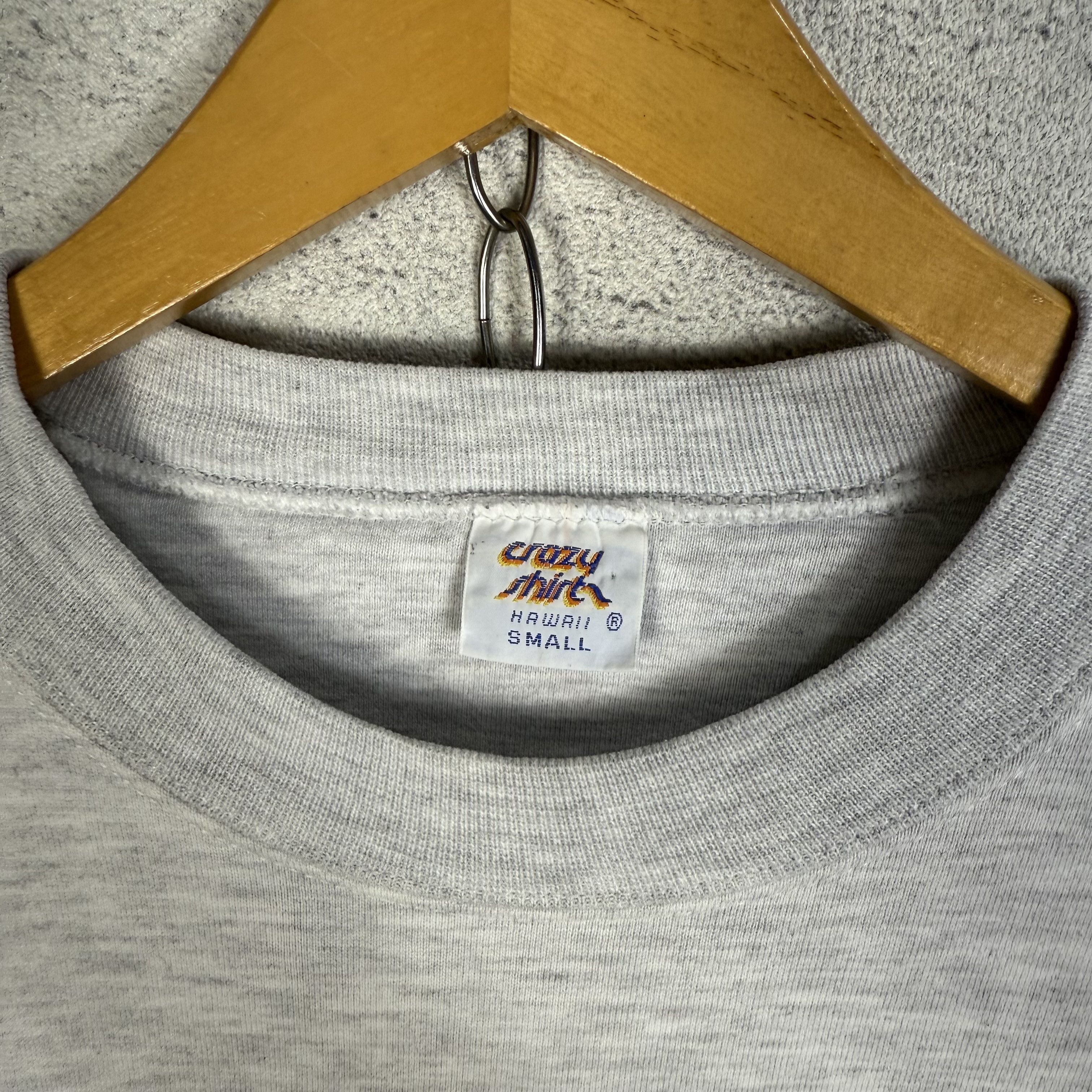 Vintage Vintage Crazy Shirts Sweatshirt Crewneck Size US S / EU 44-46 / 1 - 5 Thumbnail