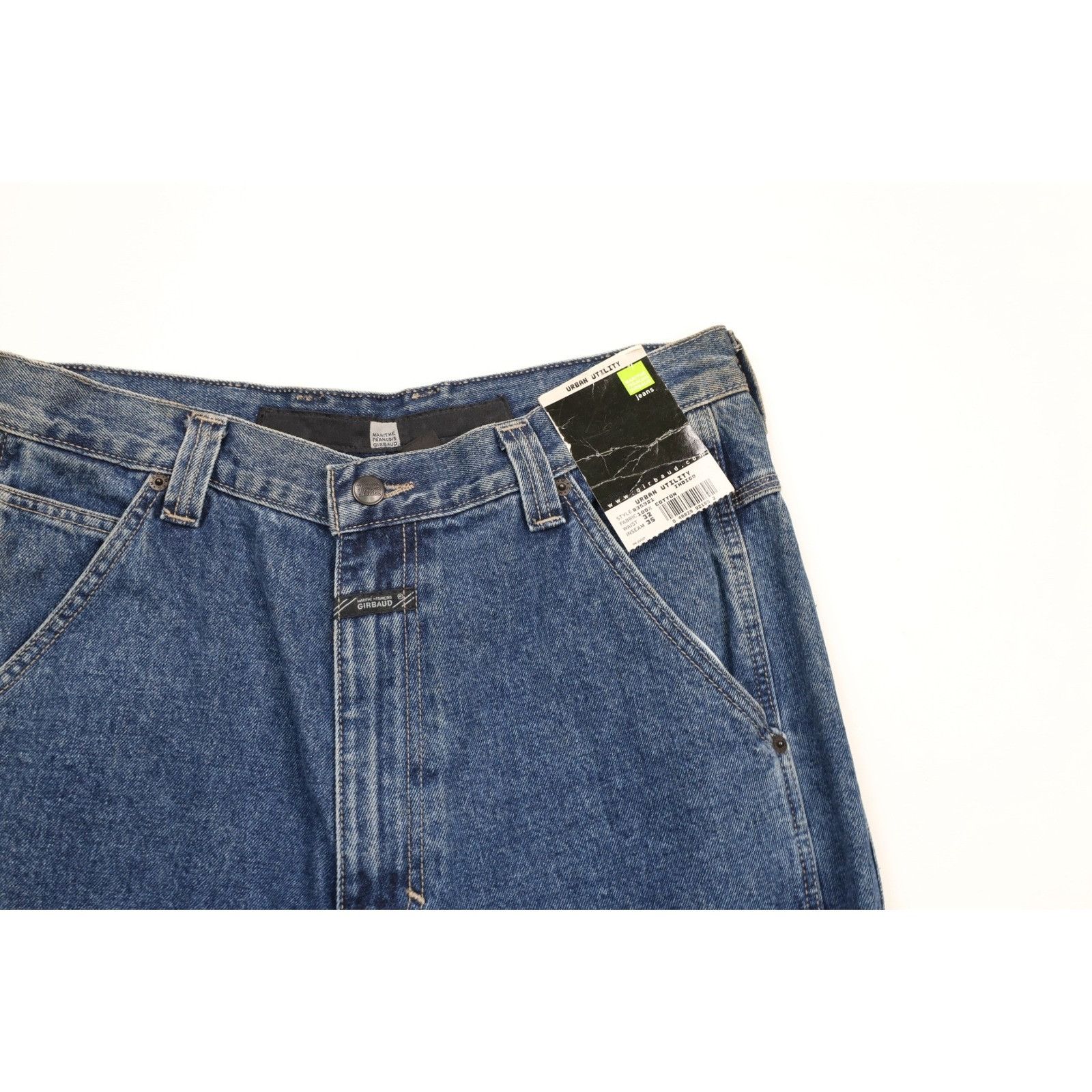 Marithe + Francois Girbaud × Vintage NOS Vintage 90s Marithe Francois Girbaud Baggy Jeans Blue Size US 32 / EU 48 - 5 Thumbnail