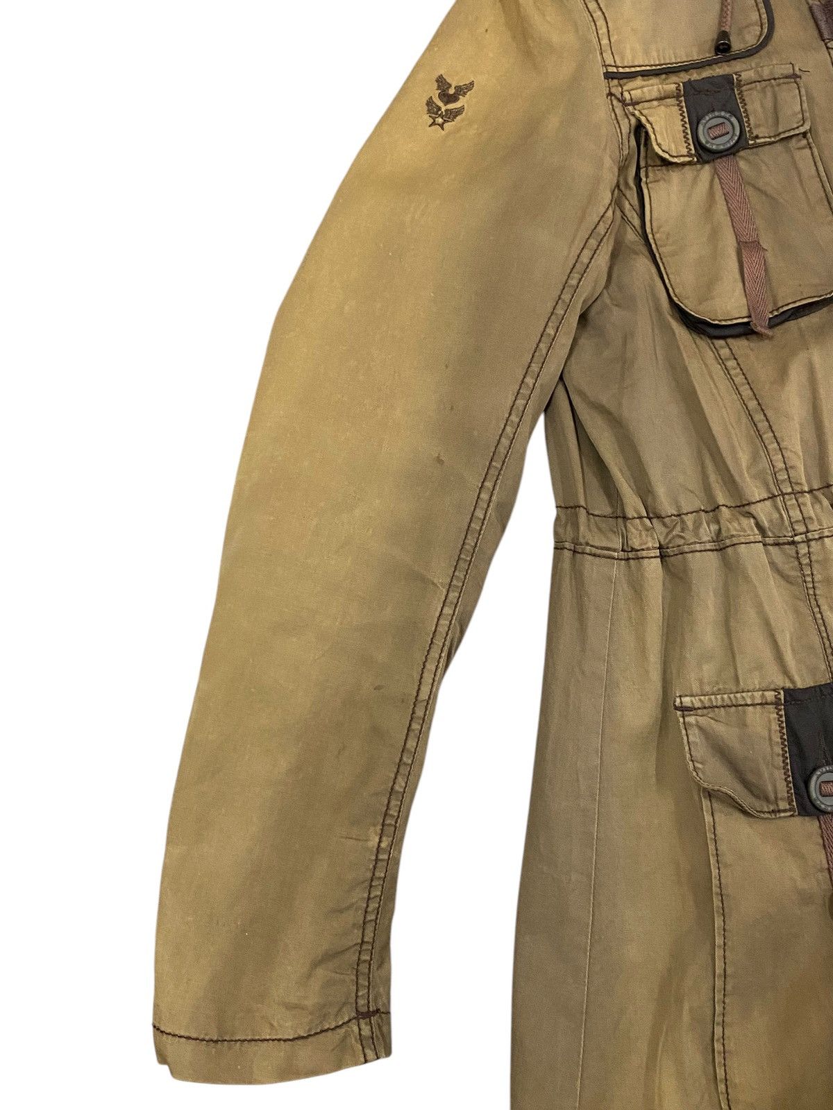 Avirex Vtg Avirex Military Cargo Jacket Parka Size M / US 6-8 / IT 42-44 - 5 Thumbnail
