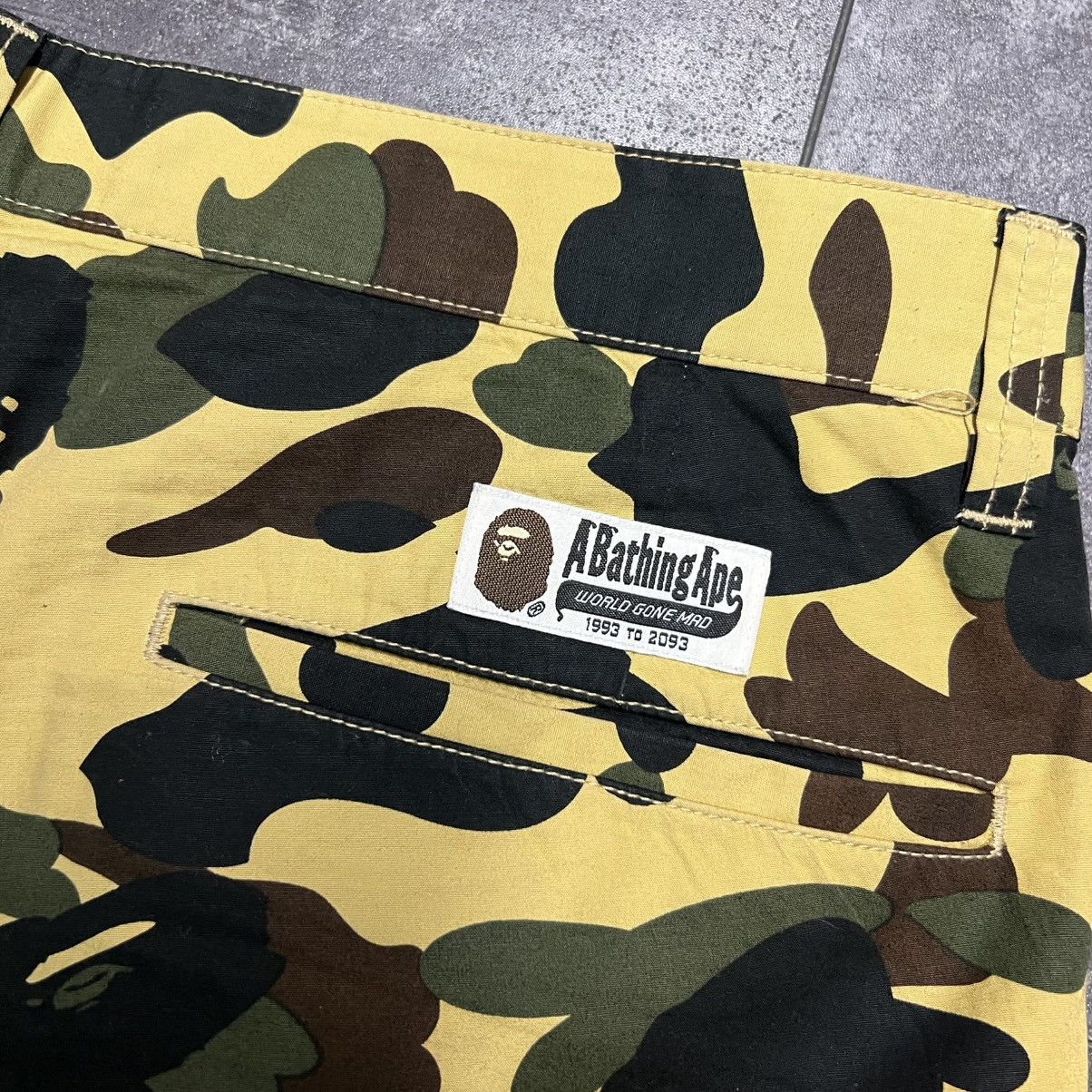 Bape Bape Shark Green Camo Track Pants Size US 36 / EU 52 - 3 Thumbnail