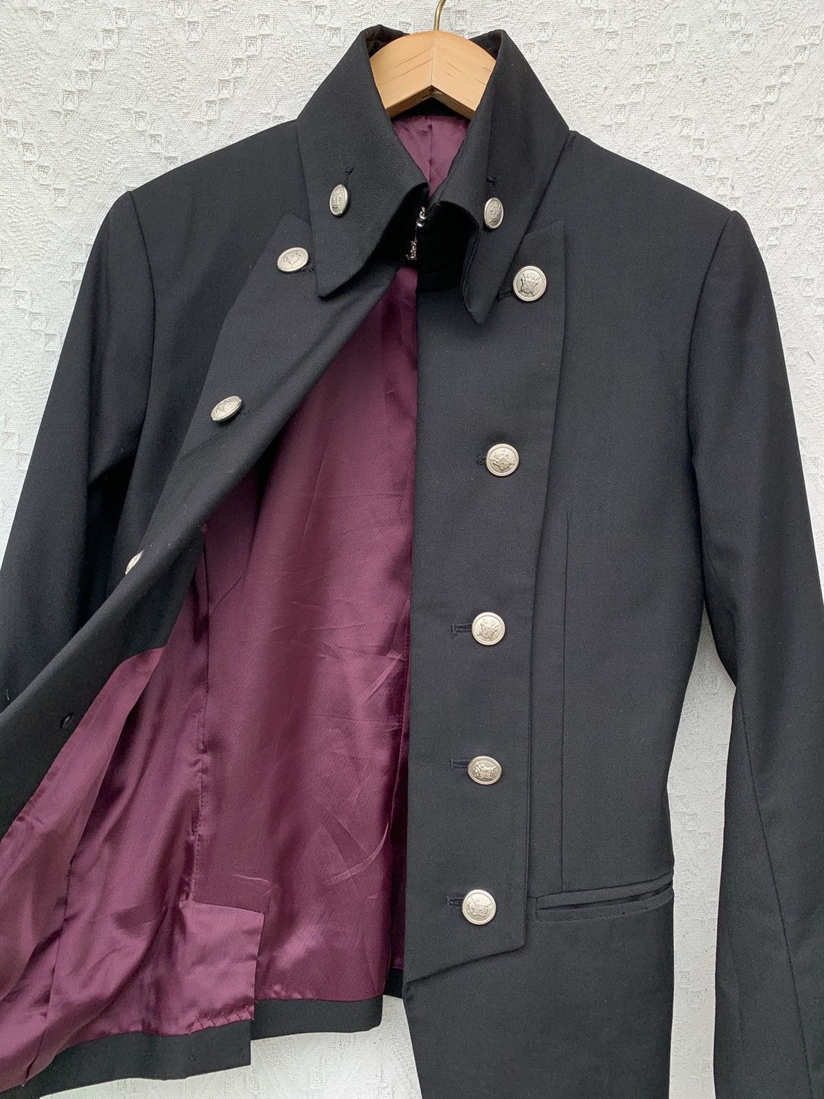 Japanese Brand No Id Napoleon Black Jacket Size US S / EU 44-46 / 1 - 4 Thumbnail