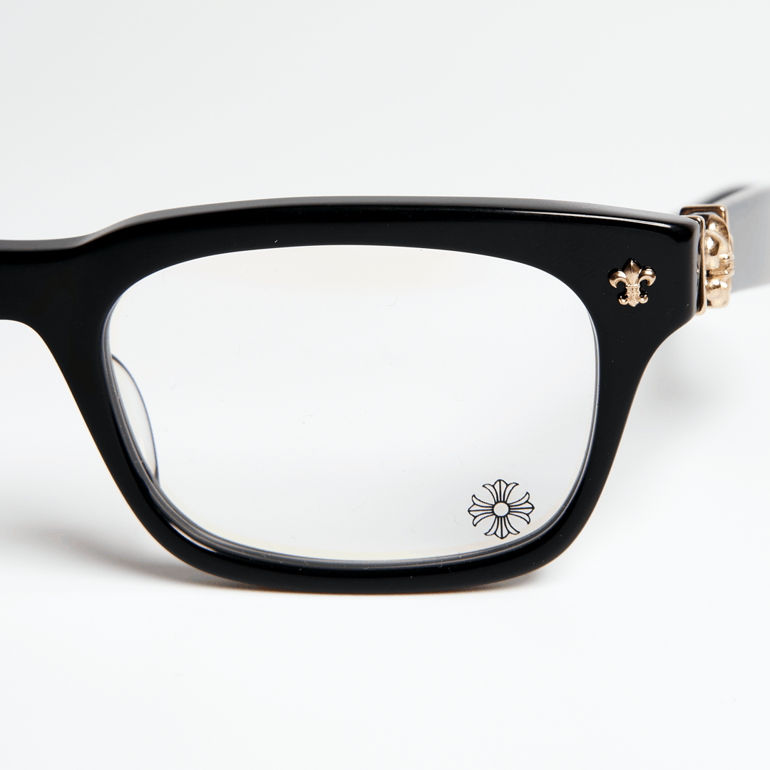 Chrome Hearts CHROME HEARTS GITTIN ANY? BLACK/GOLD PLATED | Grailed