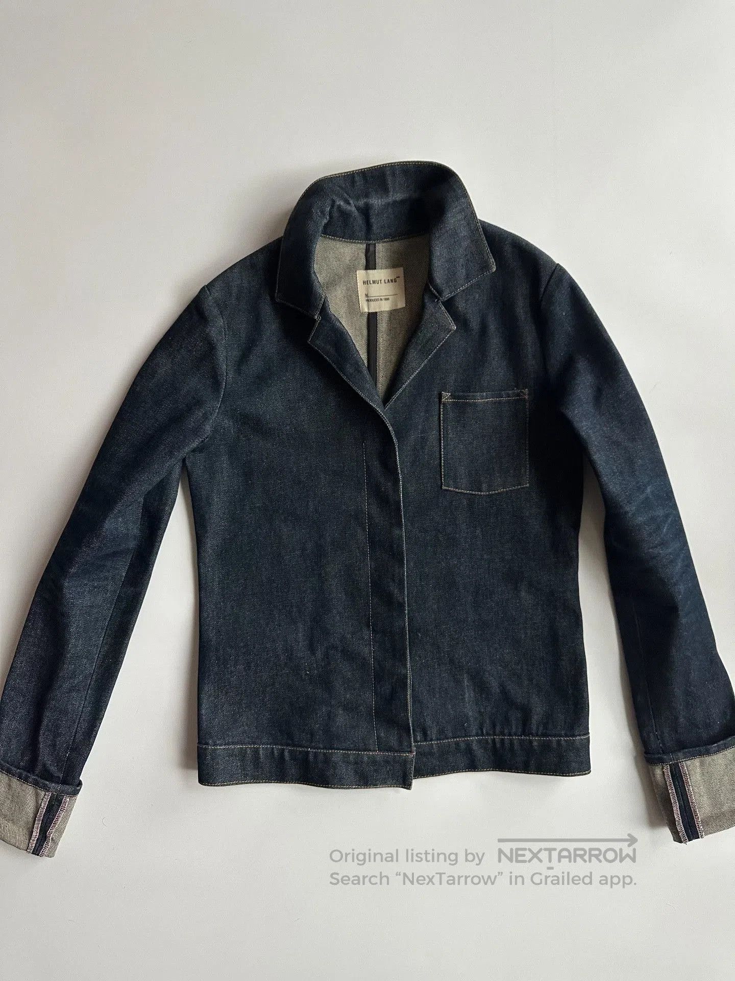 Helmut Lang HELMUT LANG 96AW Denim Jacket. Size S / US 4 / IT 40 - 6 Thumbnail