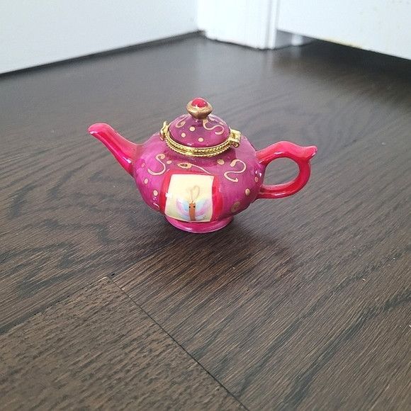 Other Mini Decorative Ceramic Teapot Trinket Box Set Spring Size ONE SIZE - 10 Thumbnail