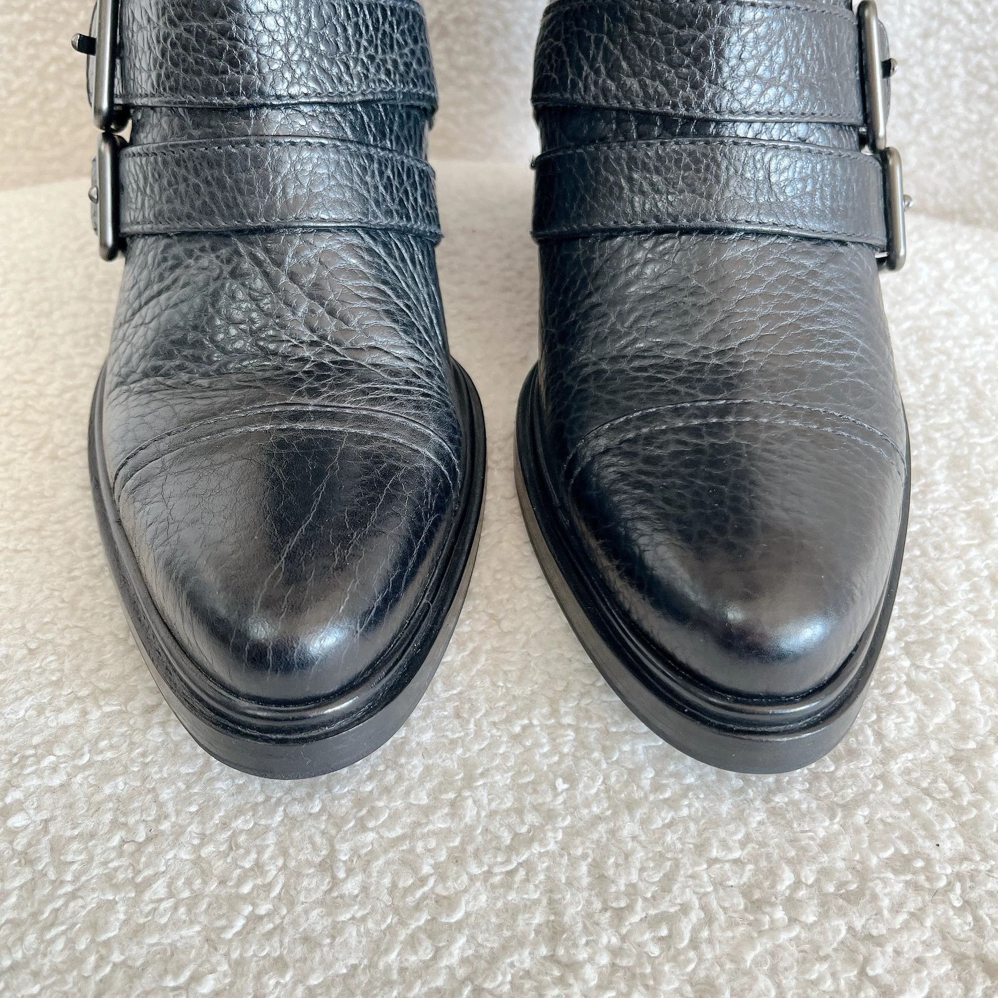 Miu Miu MIU MIU Black Short Boots 36 Size US 5 / IT 35 - 3 Thumbnail