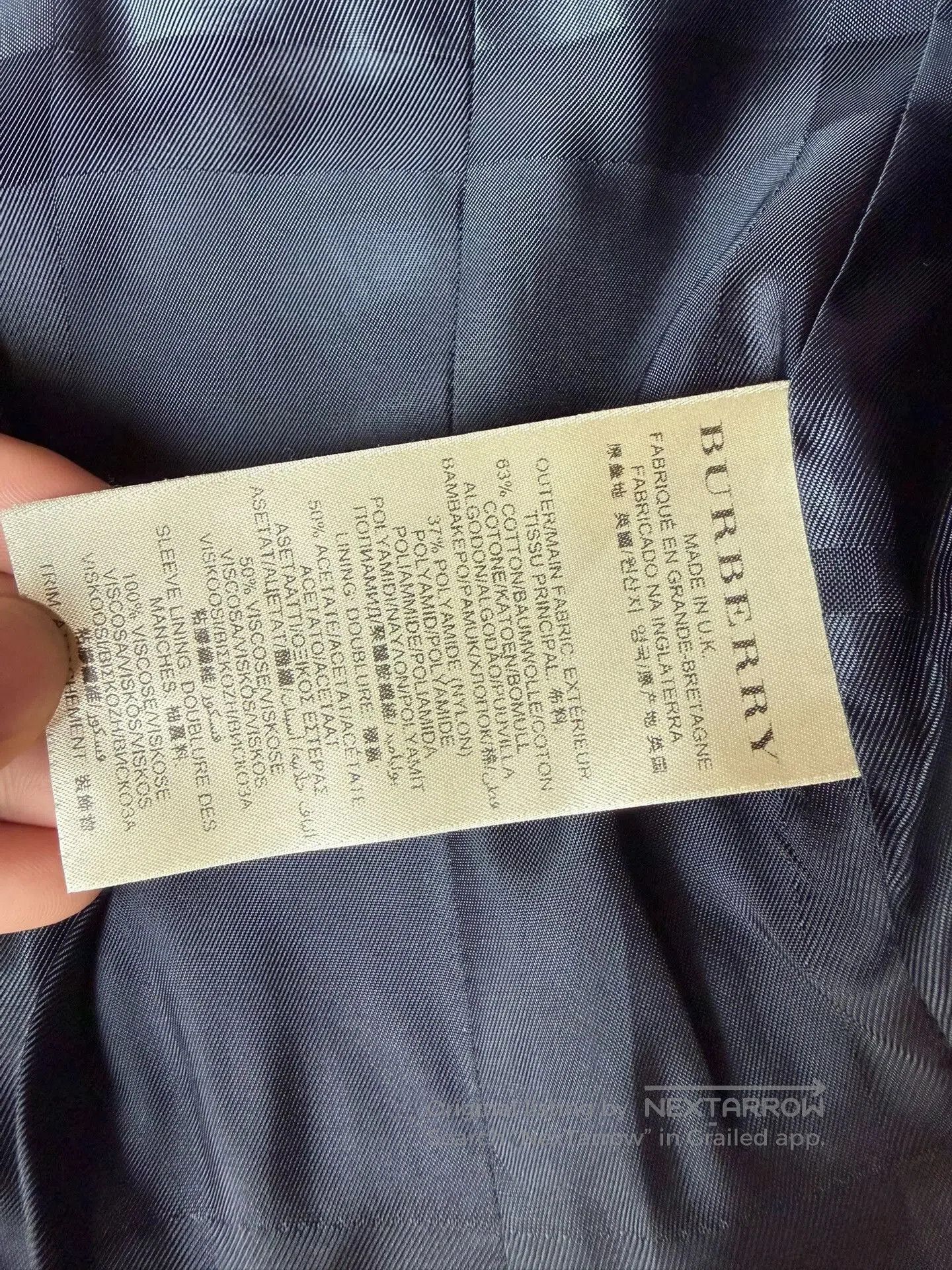 Burberry Burberry Women's Trench Coat. Size XS / US 0-2 / IT 36-38 - 5 Thumbnail