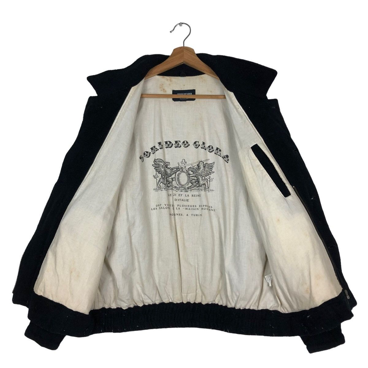 Hysteric Glamour 🔥PARACHUTE BIKER BODNAGE BOMBER JACKET JERICHO BIG LOGO Size US M / EU 48-50 / 2 - 13 Thumbnail