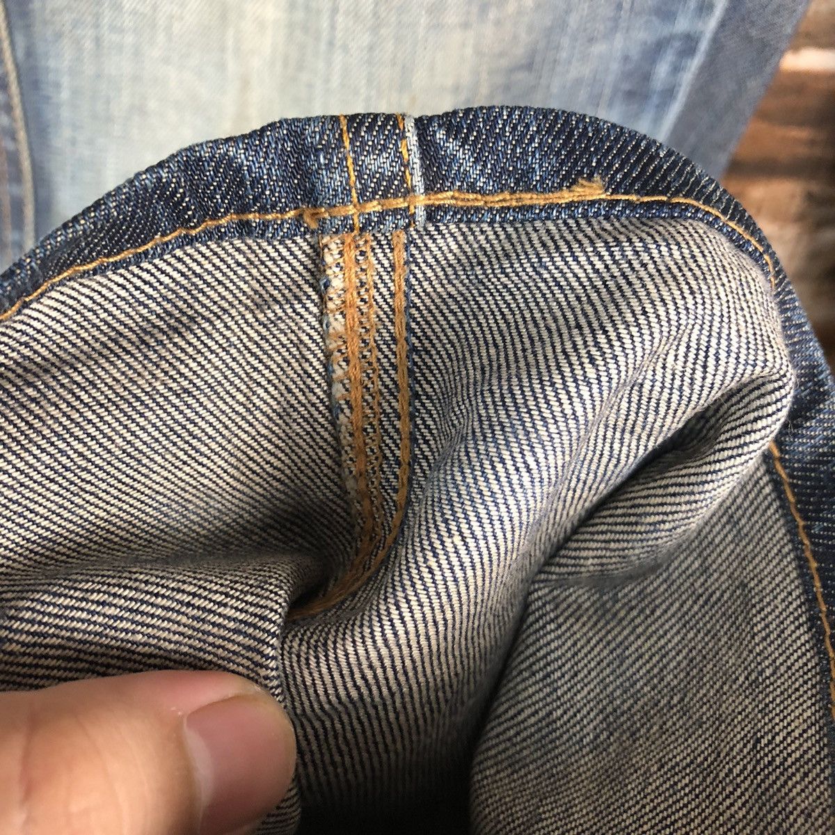 Nudie Jeans DL Nudie Jeans Blue Distressed Denim Pants #C139 Size US 31 - 9 Thumbnail