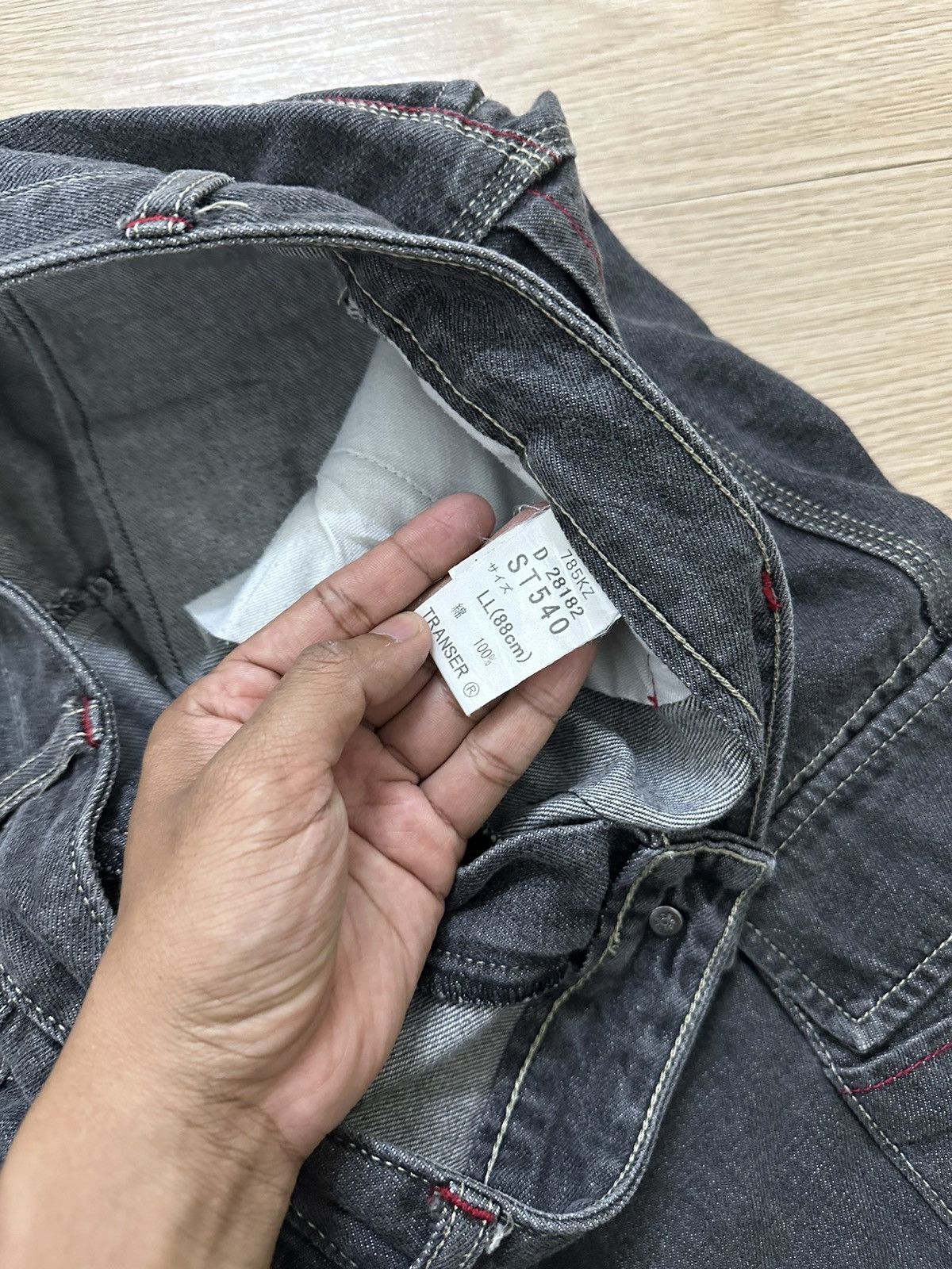 Ecko Unltd. × JNCO × Southpole Vintage Transer Skate Denim Baggy Jorts Jeans Jnco Y2K Style Size US 32 / EU 48 - 9 Thumbnail