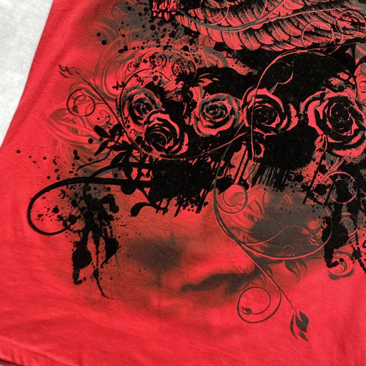 Hysteric Glamour × Japanese Brand Vintage Japan Tribal Affliction style Skulls Tee T Shirt 90s Size US M / EU 48-50 / 2 - 7 Thumbnail