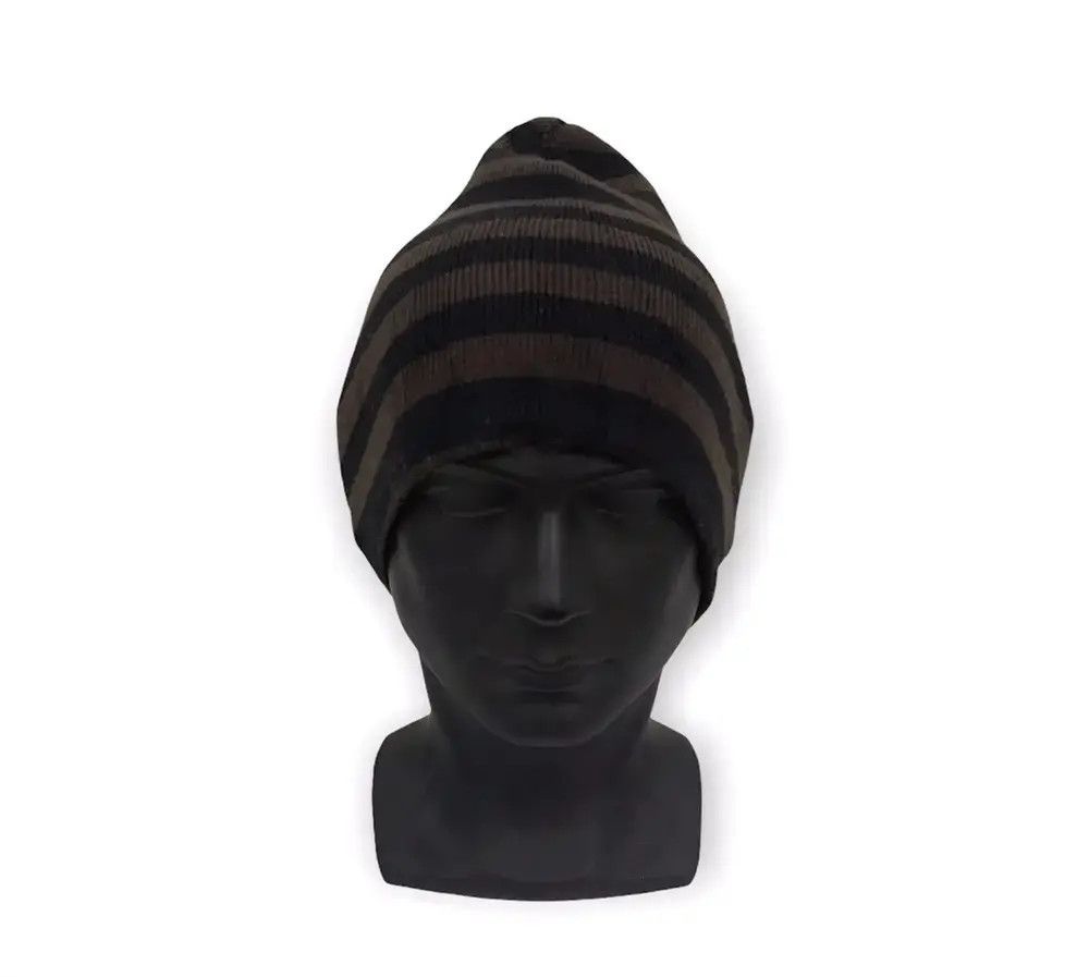 Japanese Brand × Kapital × Vintage Stripe Design Propaganda Beanie Hat Size ONE SIZE - 2 Thumbnail