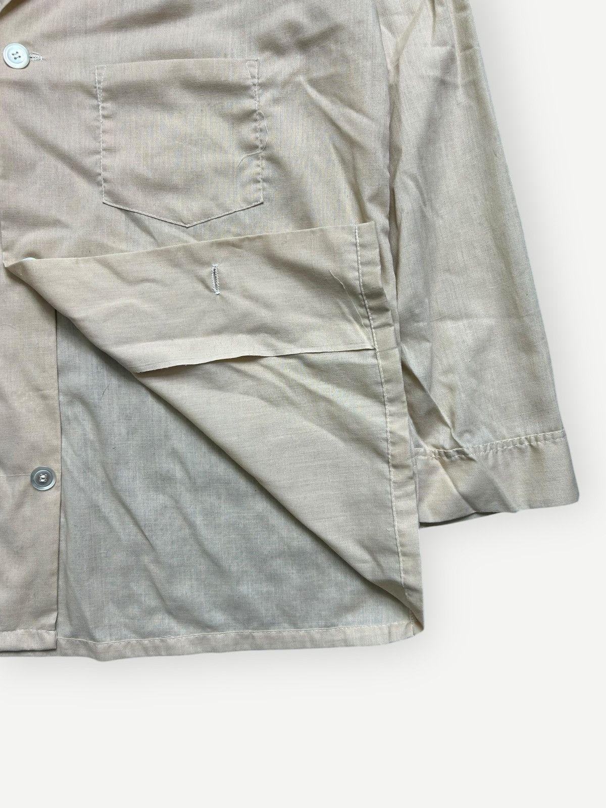 Vintage Vintage 60s Permanent Press Sleep Shirt Size US L / EU 52-54 / 3 - 3 Thumbnail