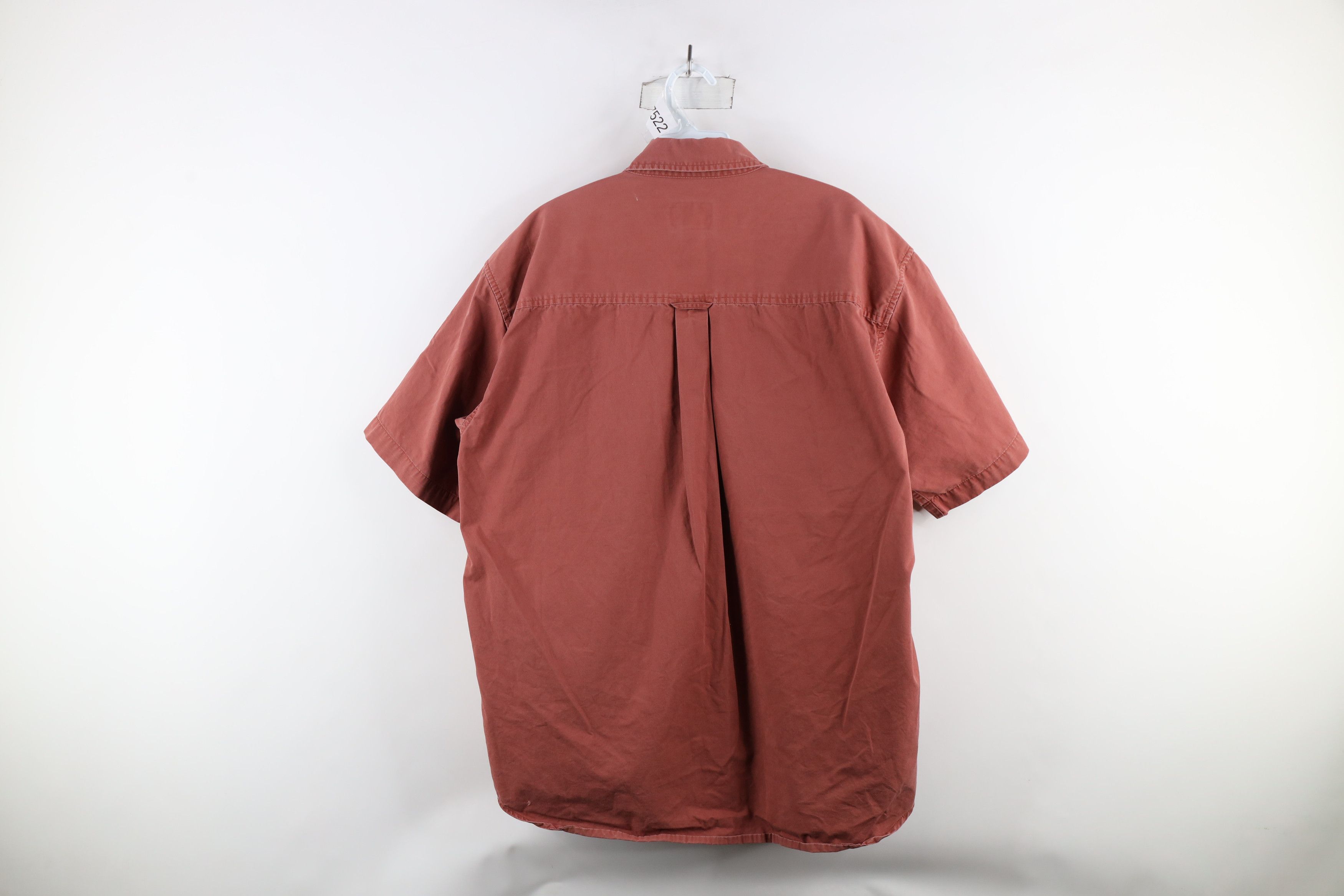 Cabelas × Vintage Vintage Cabelas Short Sleeve Collared Bush Button Shirt Size US L / EU 52-54 / 3 - 13 Thumbnail