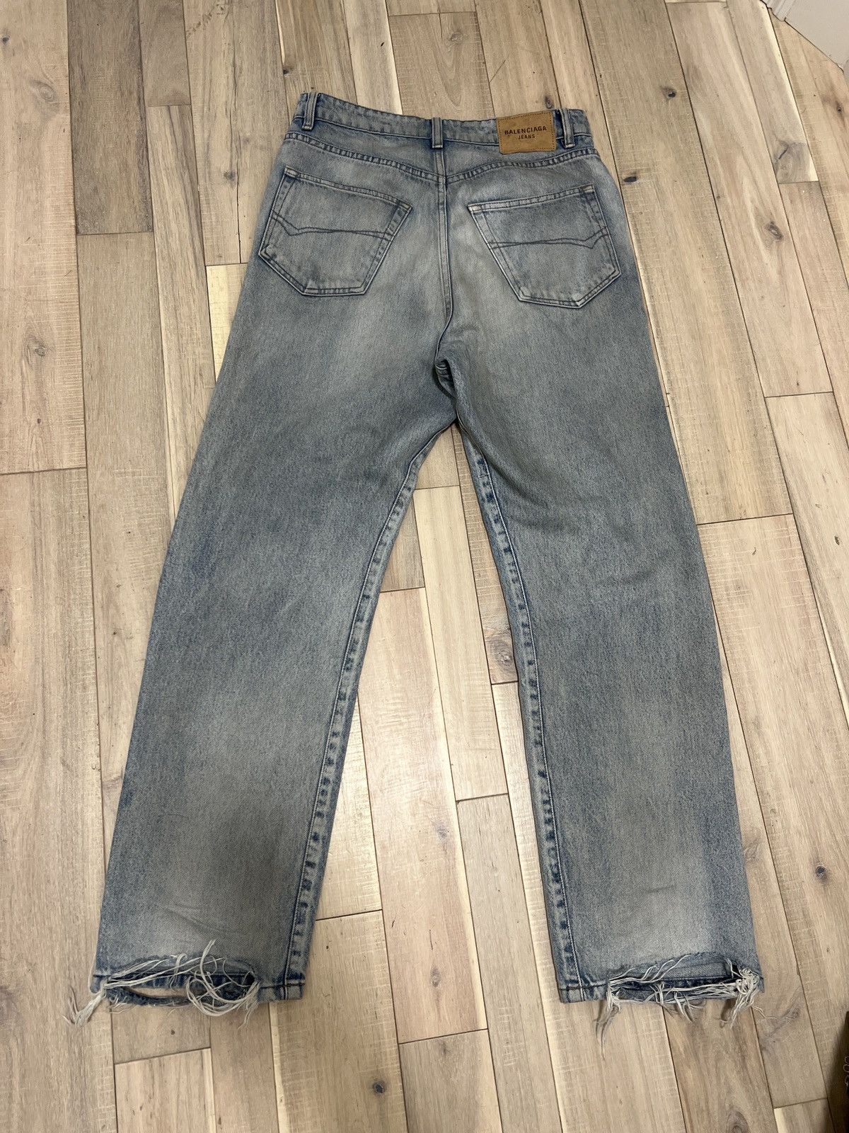 Balenciaga Balenciaga “O Leg” Jeans Size US 30 / EU 46 - 2 Thumbnail