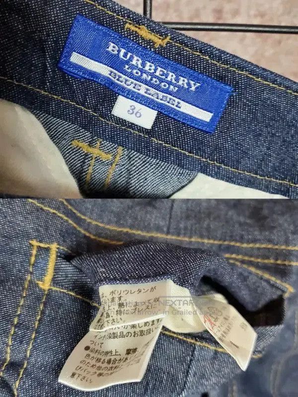 Other Burberry Blue Cotton Blend Casual Pants. Size 23" - 8 Thumbnail