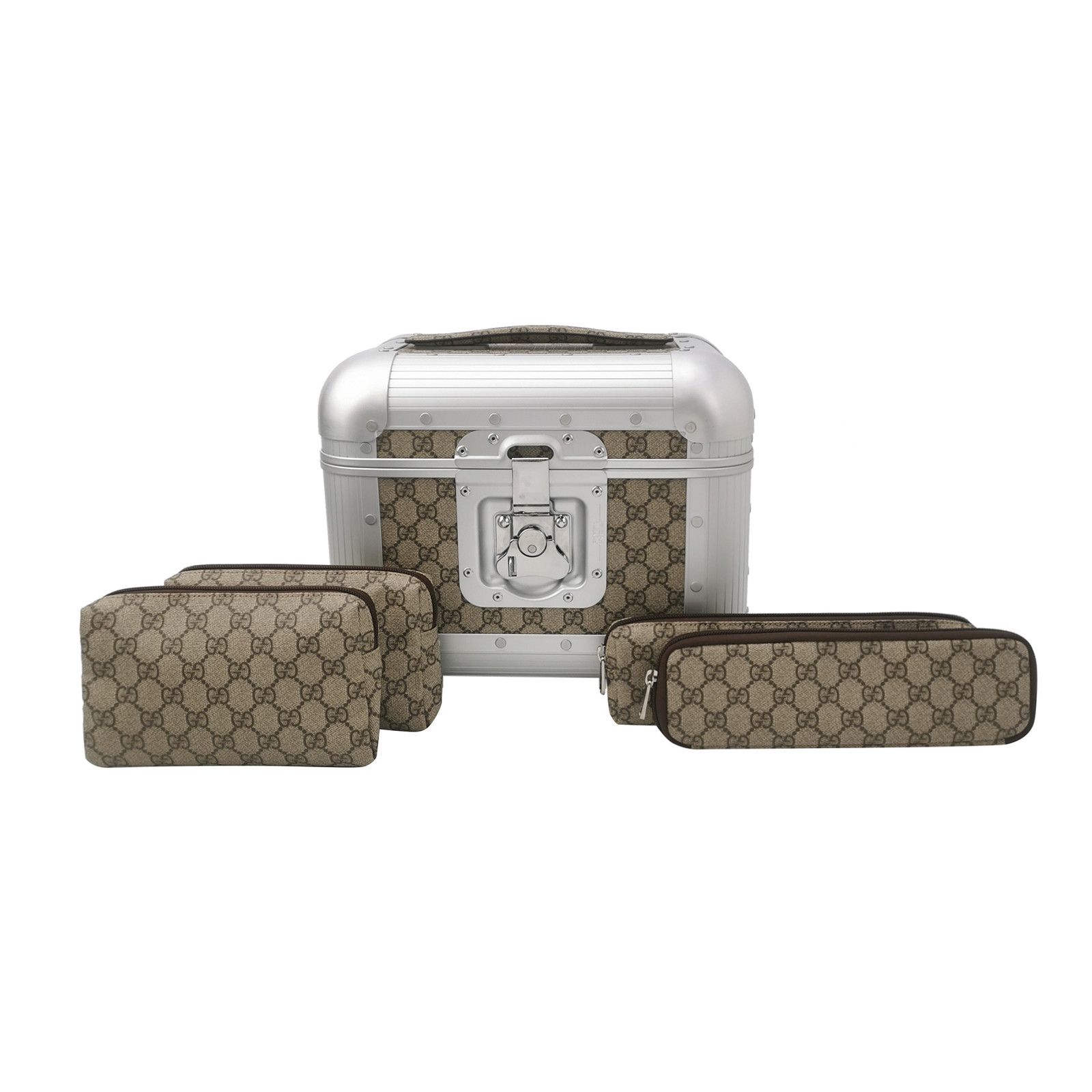 Gucci Gucci x FPM Milano GG Supreme Travel Case ONE SIZE Size ONE SIZE - 1 Thumbnail