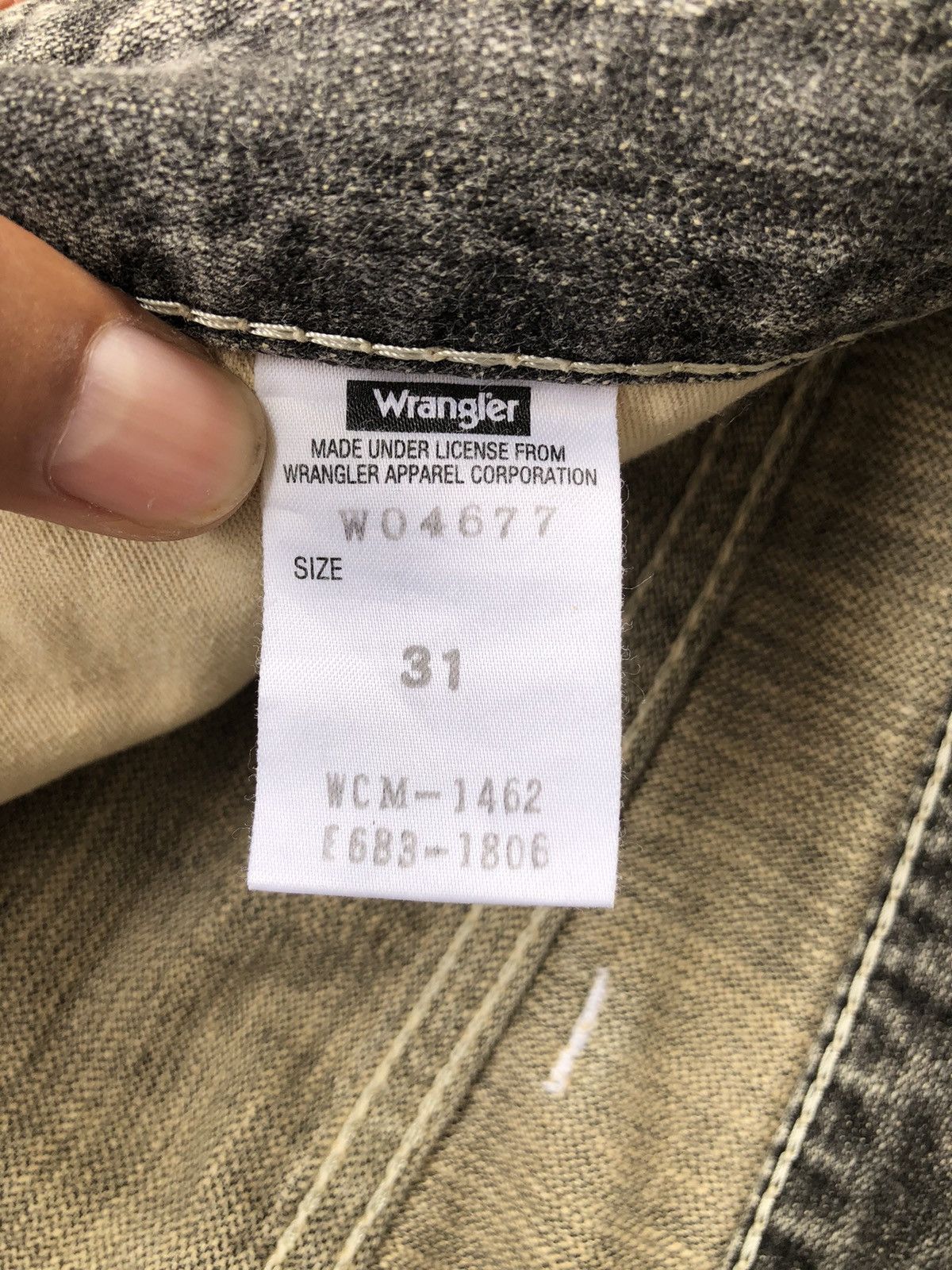 If Six Was Nine Y2k Wrangler Flared Jeans Distressed Jeans Size US 32 / EU 48 - 20 Thumbnail