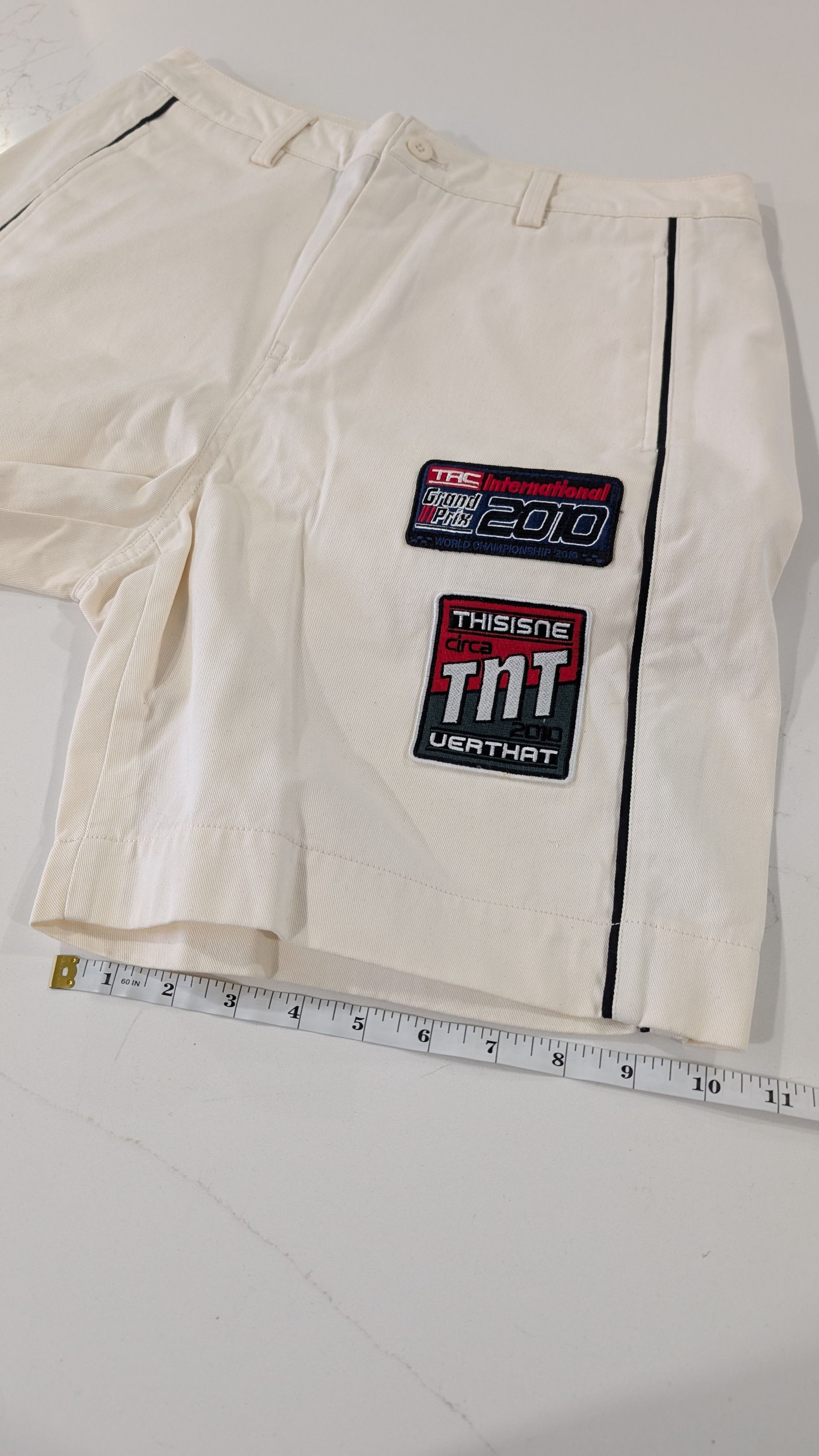 thisisneverthat thisisneverthat Racing Shorts Size M 30 Embroidered Size US 30 / EU 46 - 12 Thumbnail